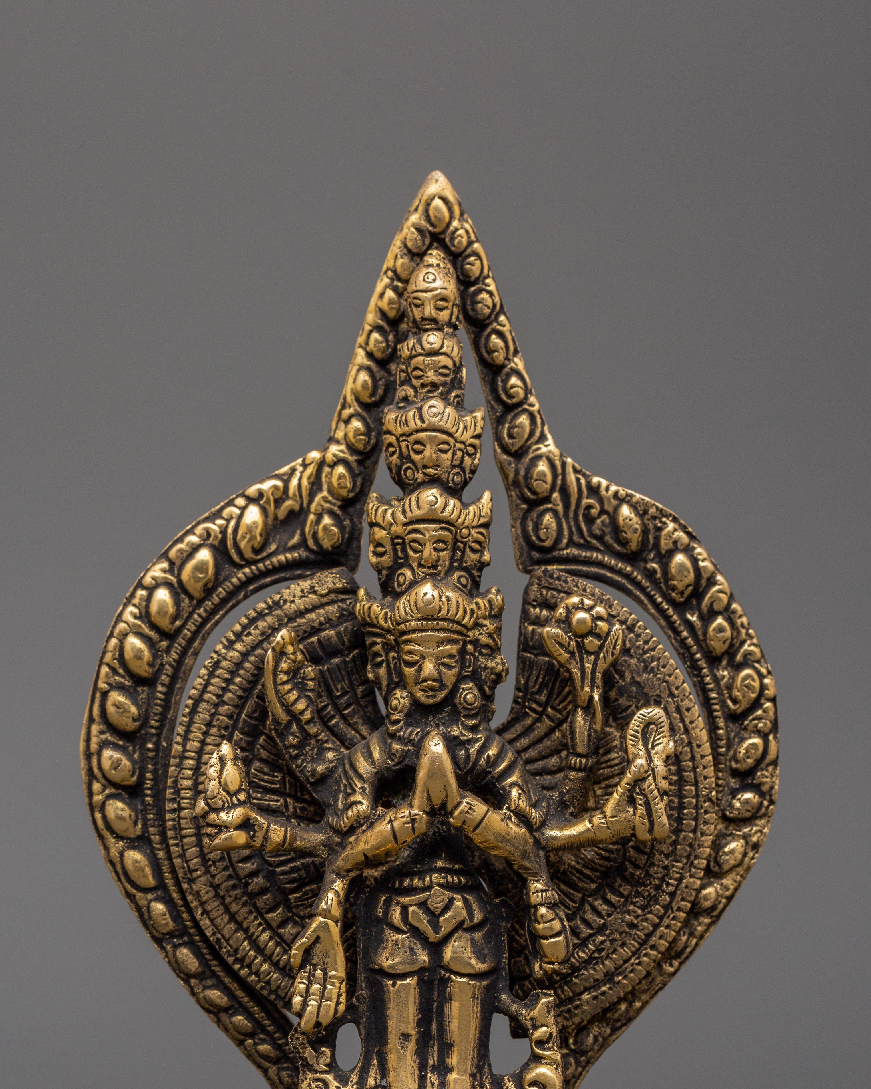 1000-Armed Chenresig Brass Statue | Avalokiteshvara Bodhisattva Sculpture