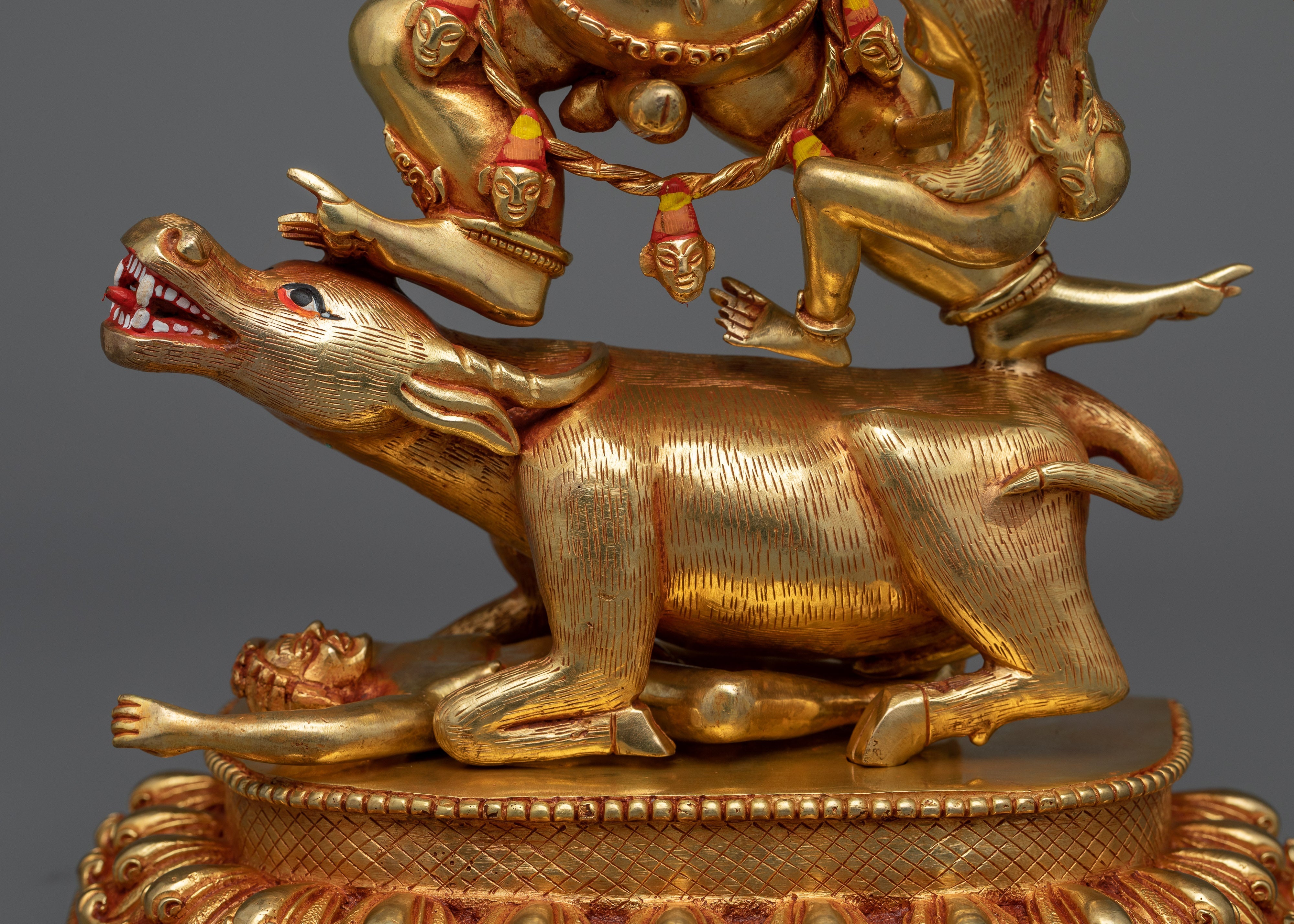 Yama Dharmaraja Statue | The "Destroyer of Death" Deity