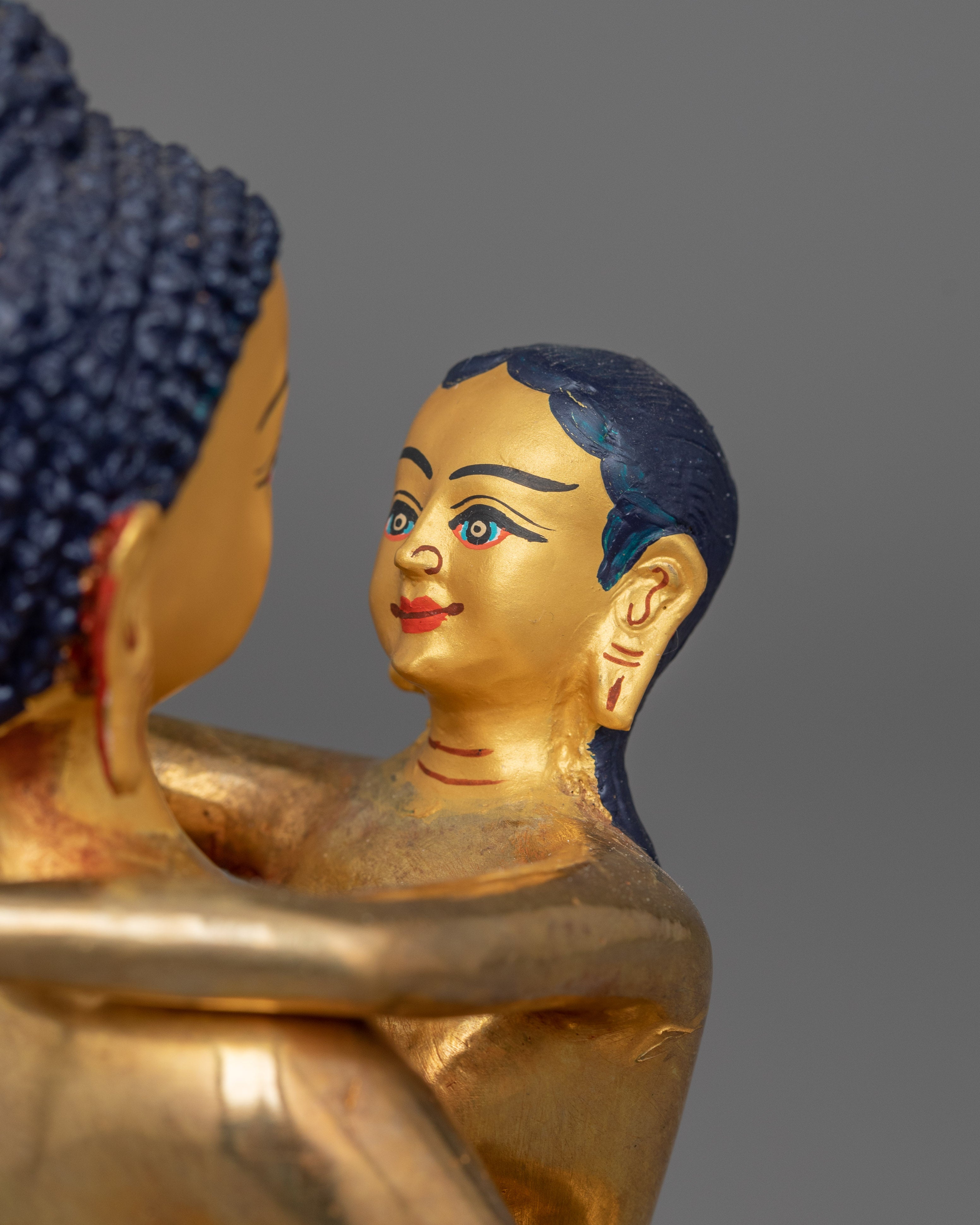 Handcrafted Sculpture of Samantabhadra with Consort | Buddha of Primordial Wisdom