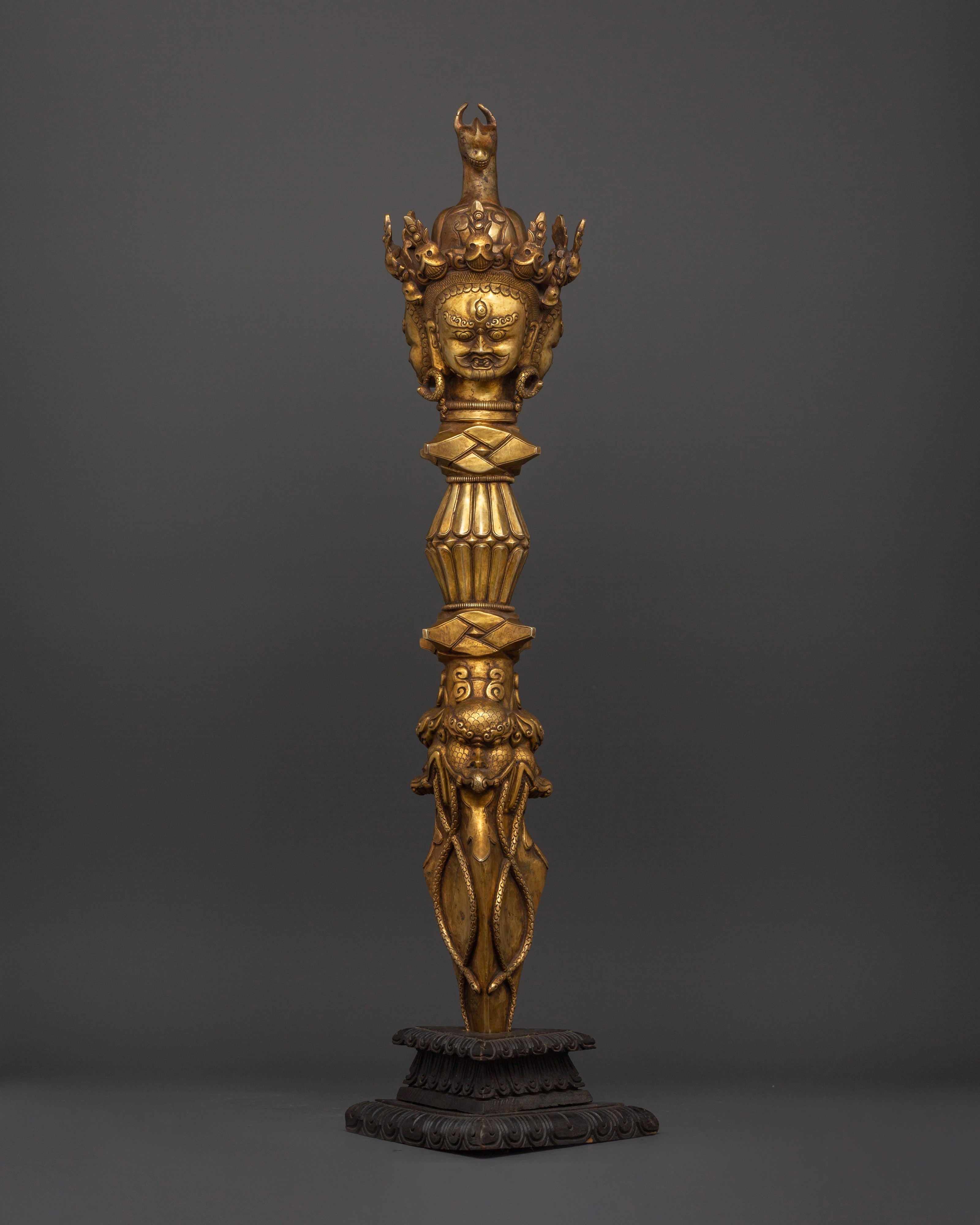 Three-Faced Phurba Dagger