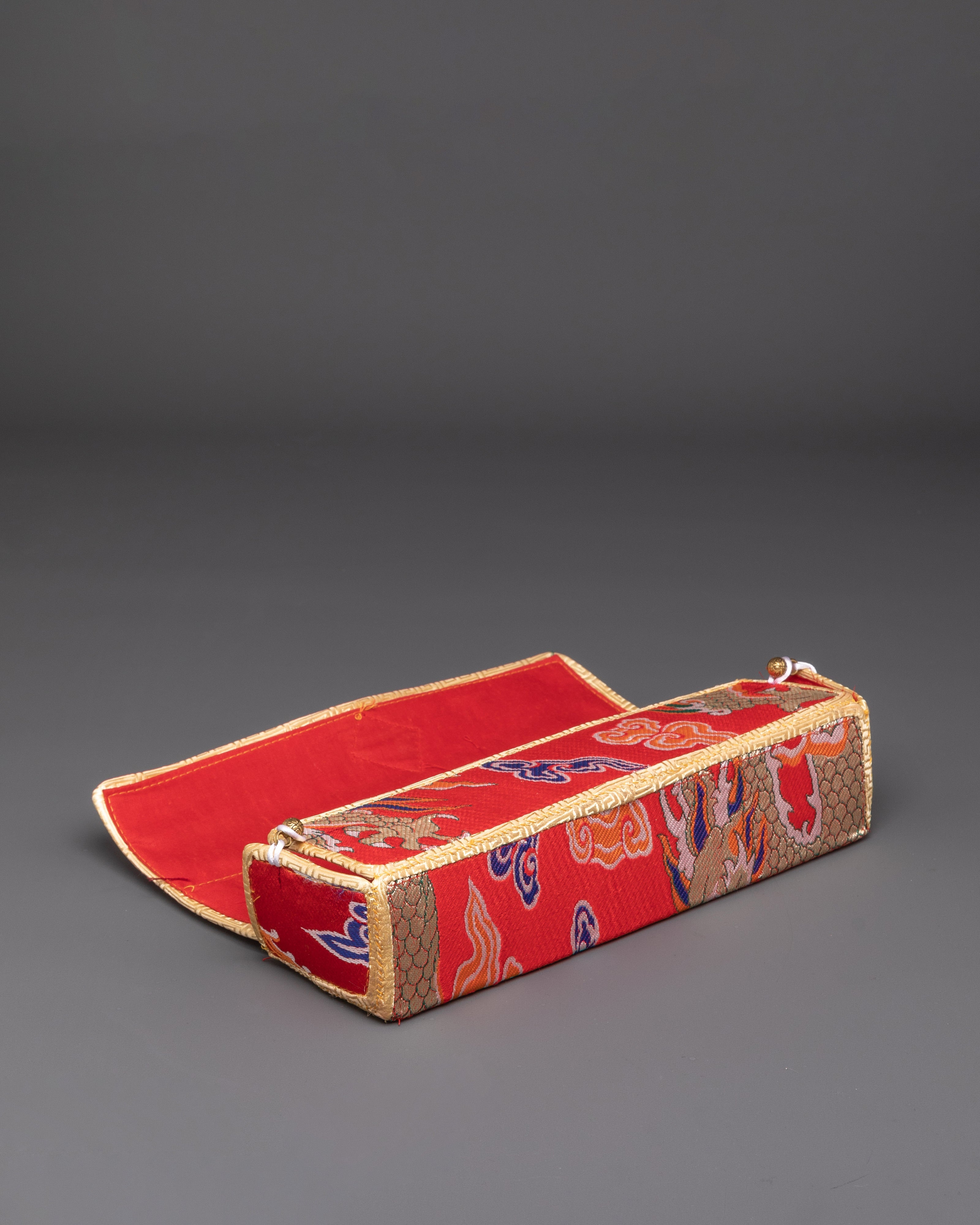 Tibetan Dharma Text Cover | Handcrafted Cover for Devotional Use