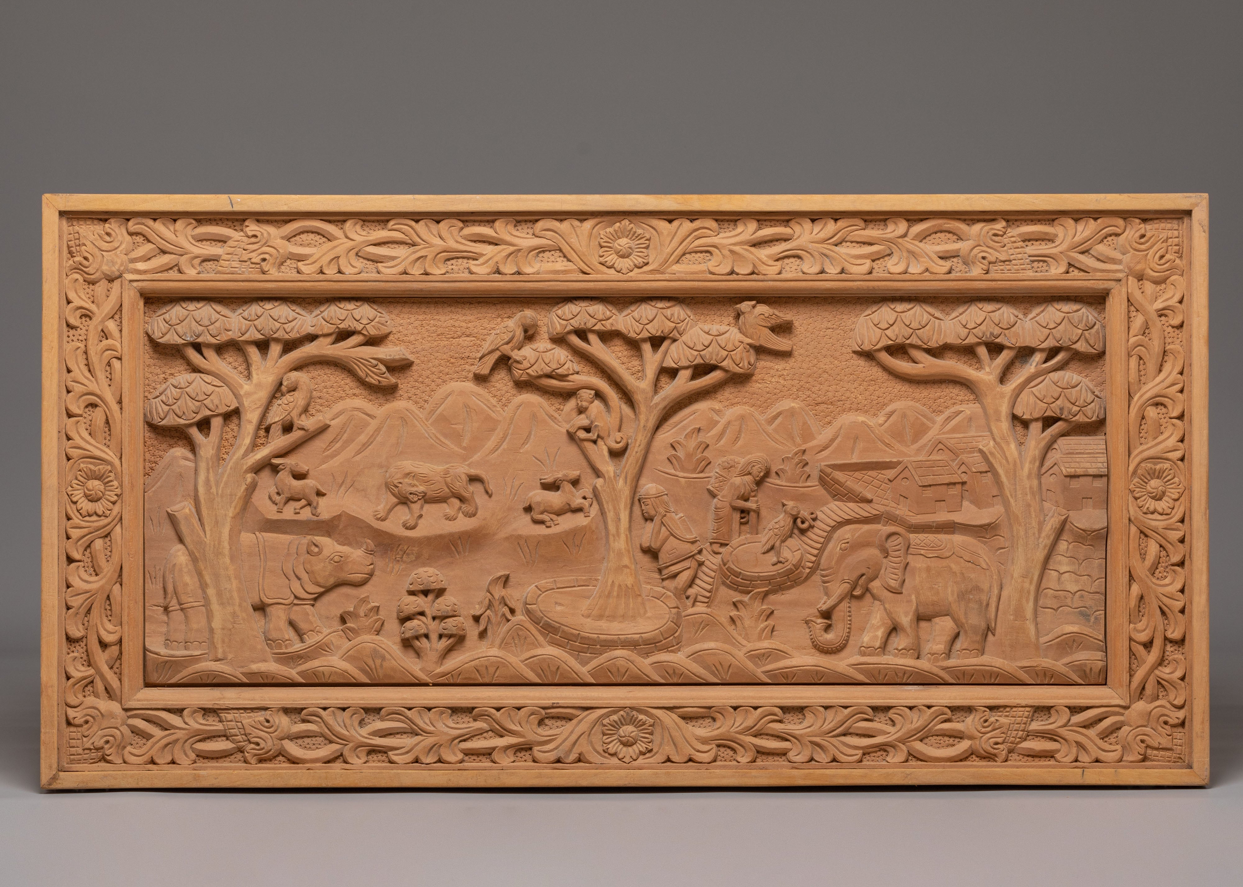 Tibetan Wooden Folding Table | Portable Outdoor Dining Set