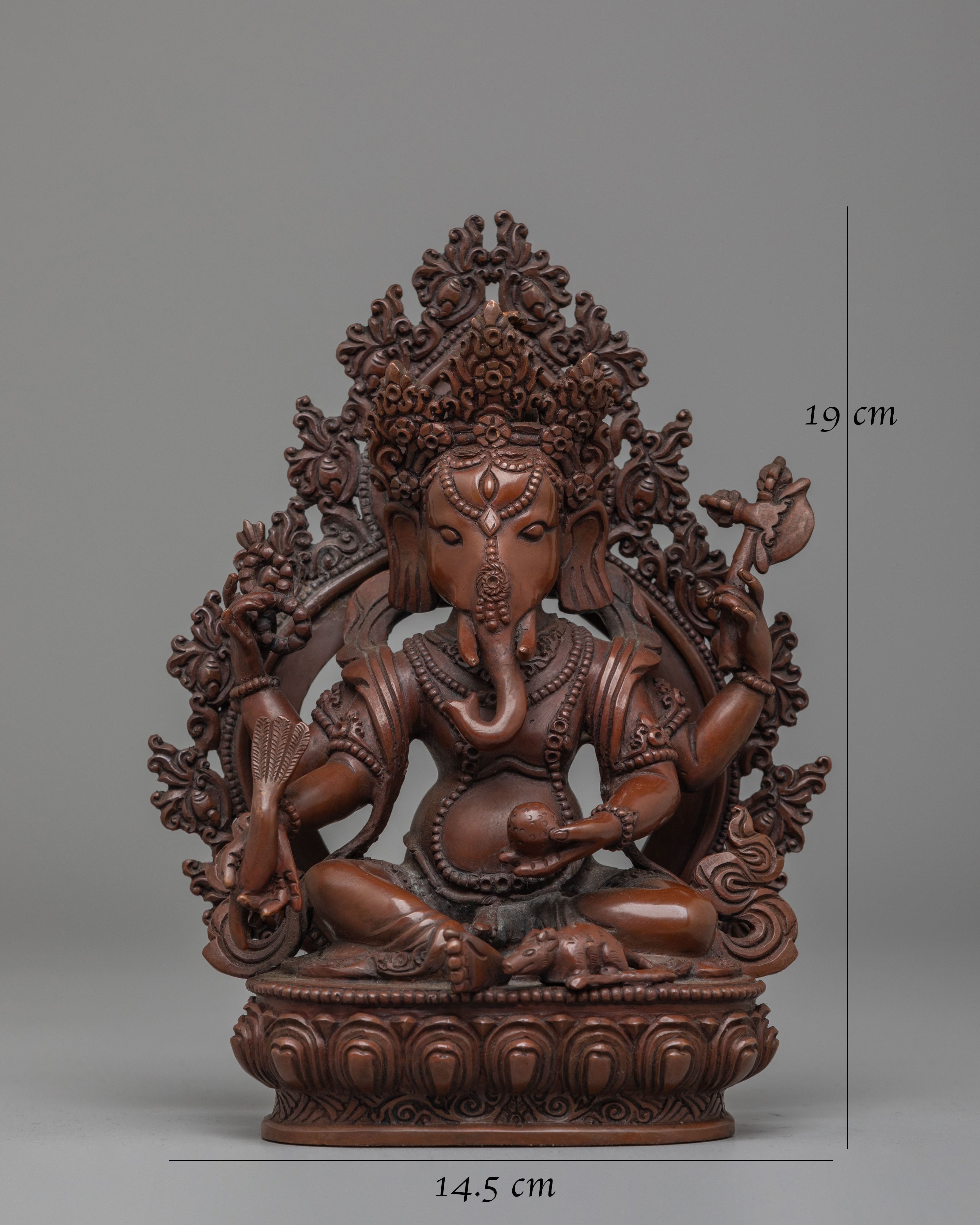 Sacred Hindu Deity Ganesh Statue | Spiritual Home Decor