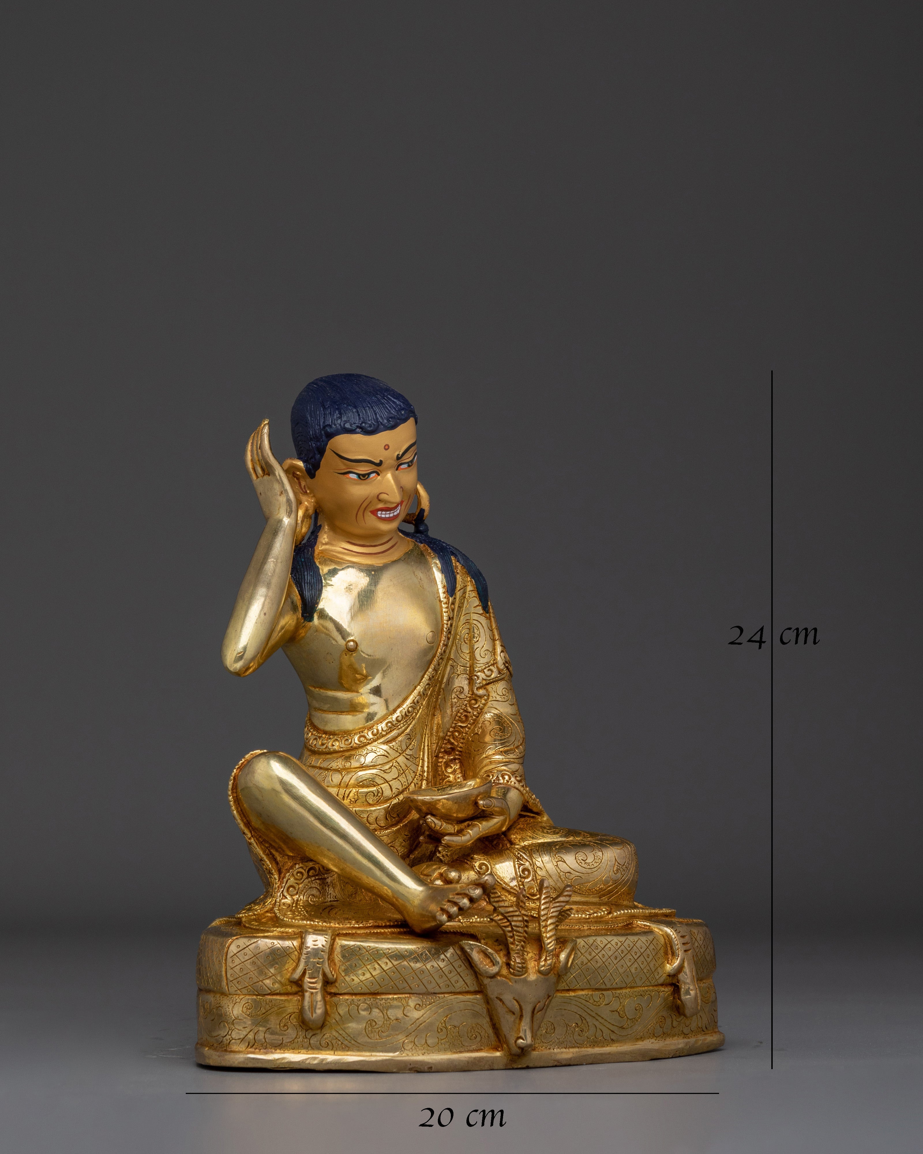 Milarepa Statue for Meditation 