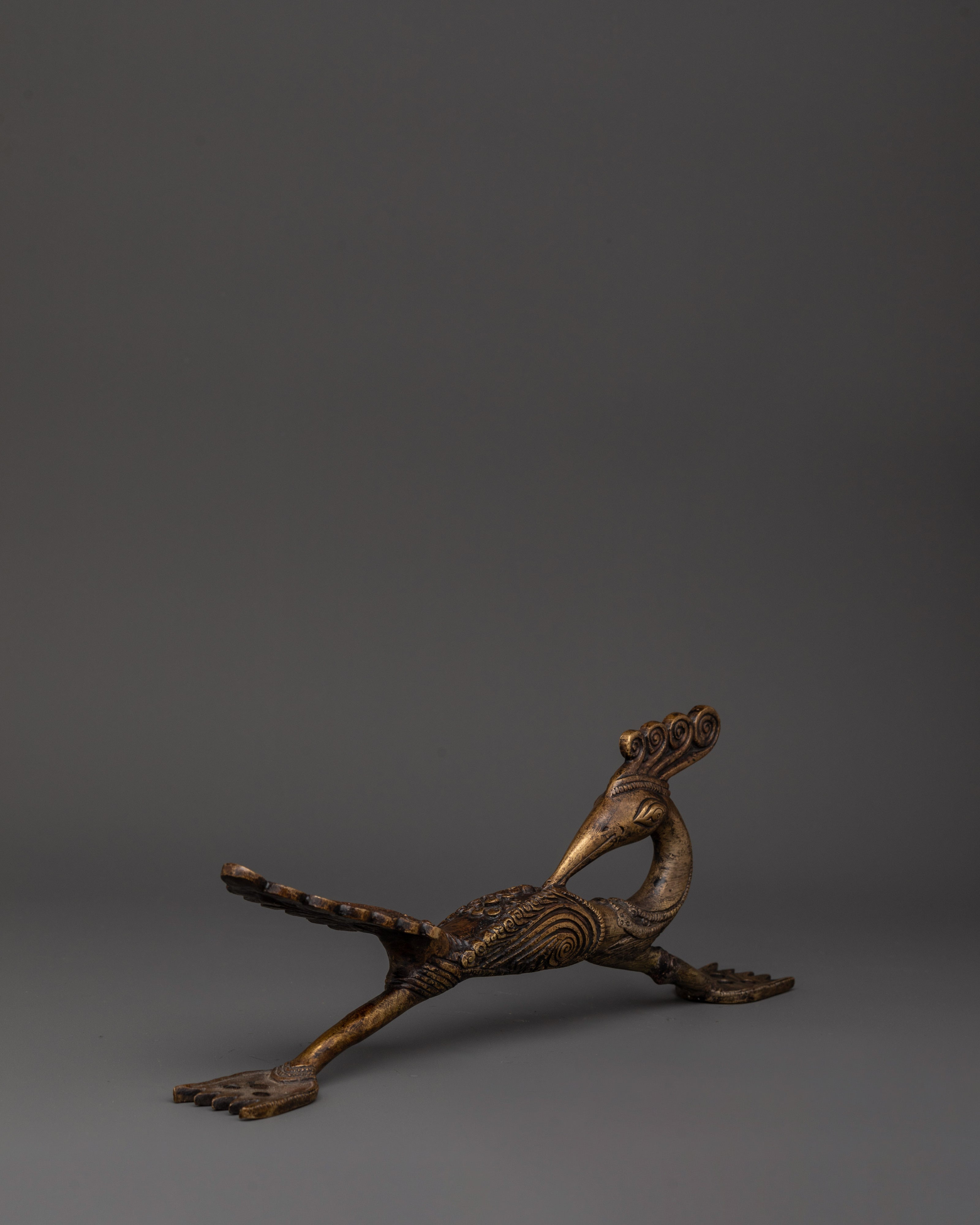 Tibetan Brass Door Handle Set | Spiritual Door Accessory