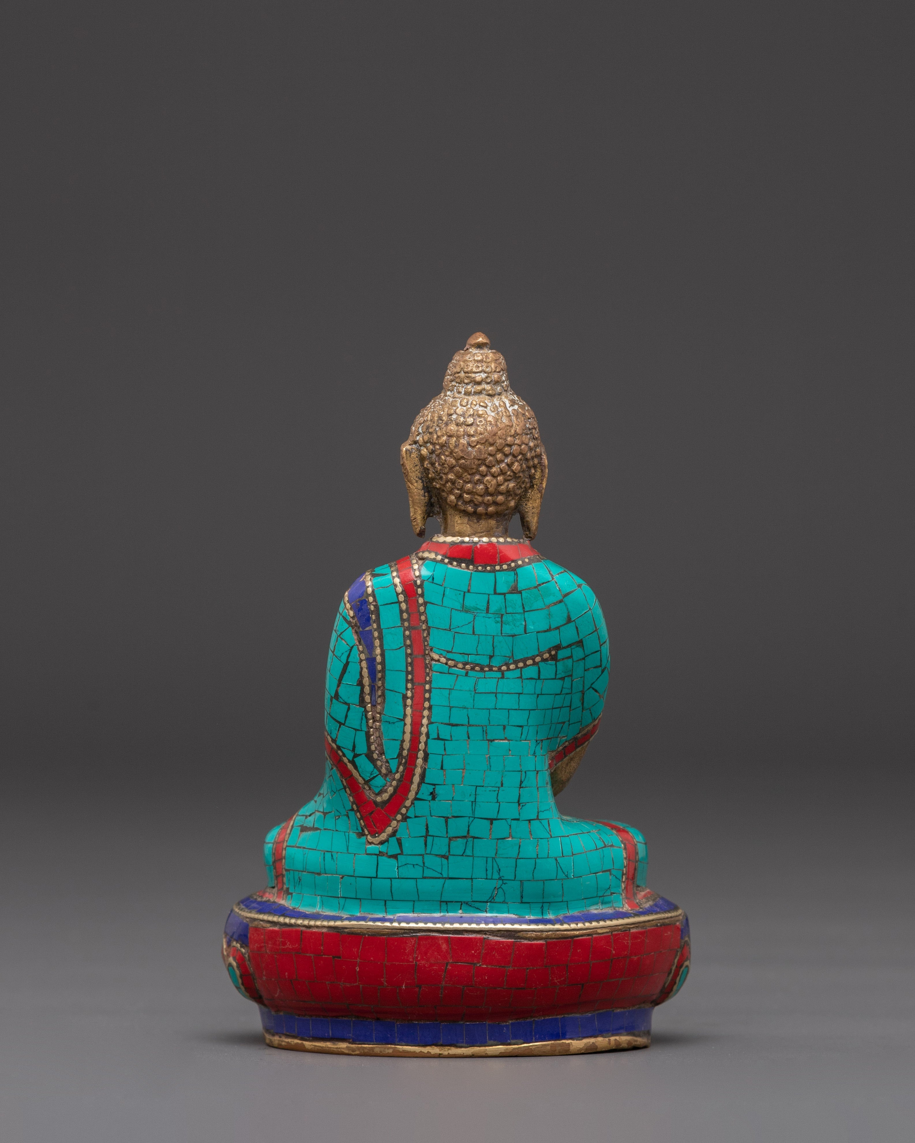 Sacred Buddha Amitabha Handcrafted Statue | Brass Amitabha Buddha Art