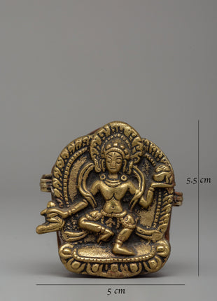 Vajravarahi Ghau Box | Handmade Buddhist Artifact for Blessings & Rituals
