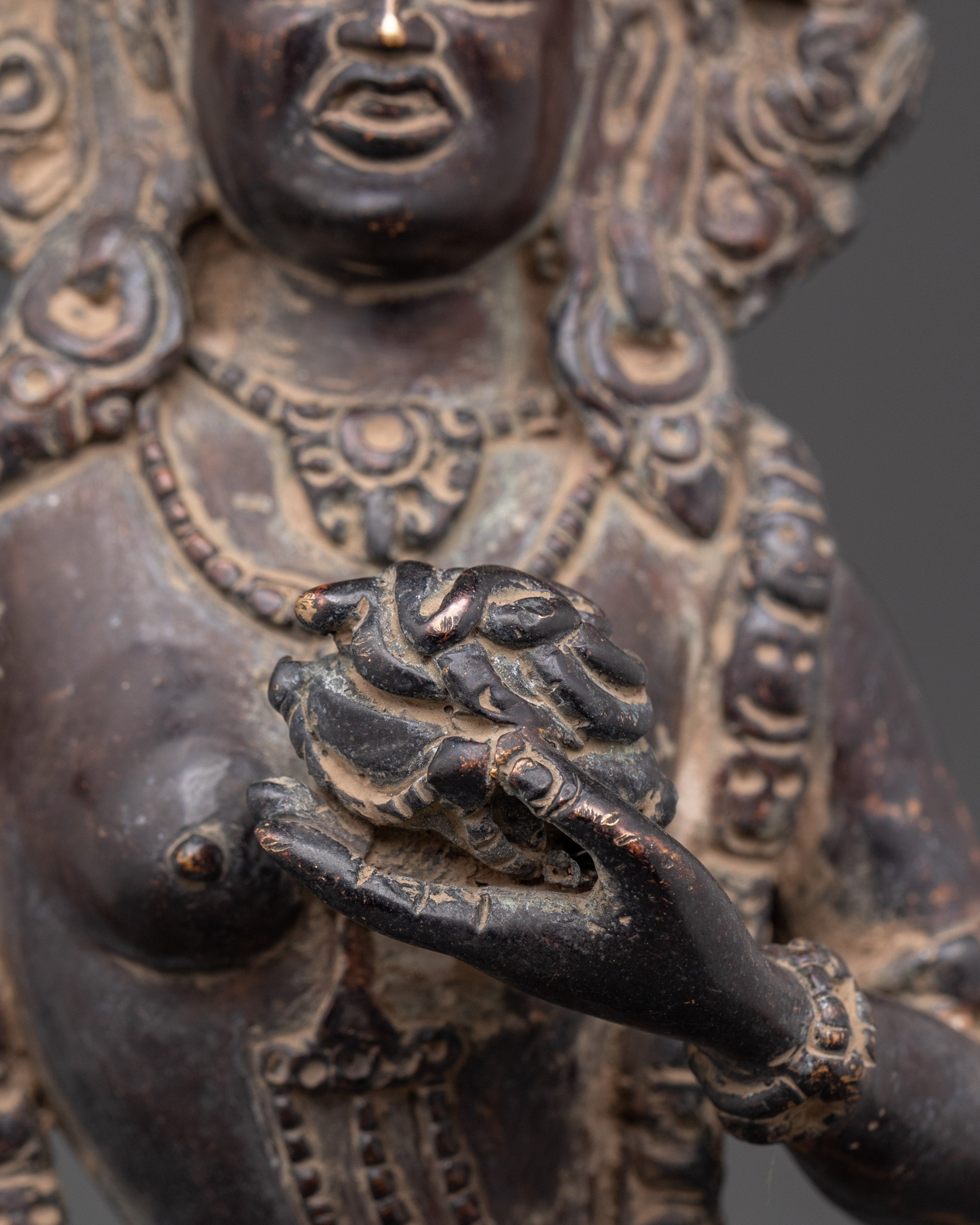Copper Dorje Phagmo | Tibetan Dakini Deity Statue