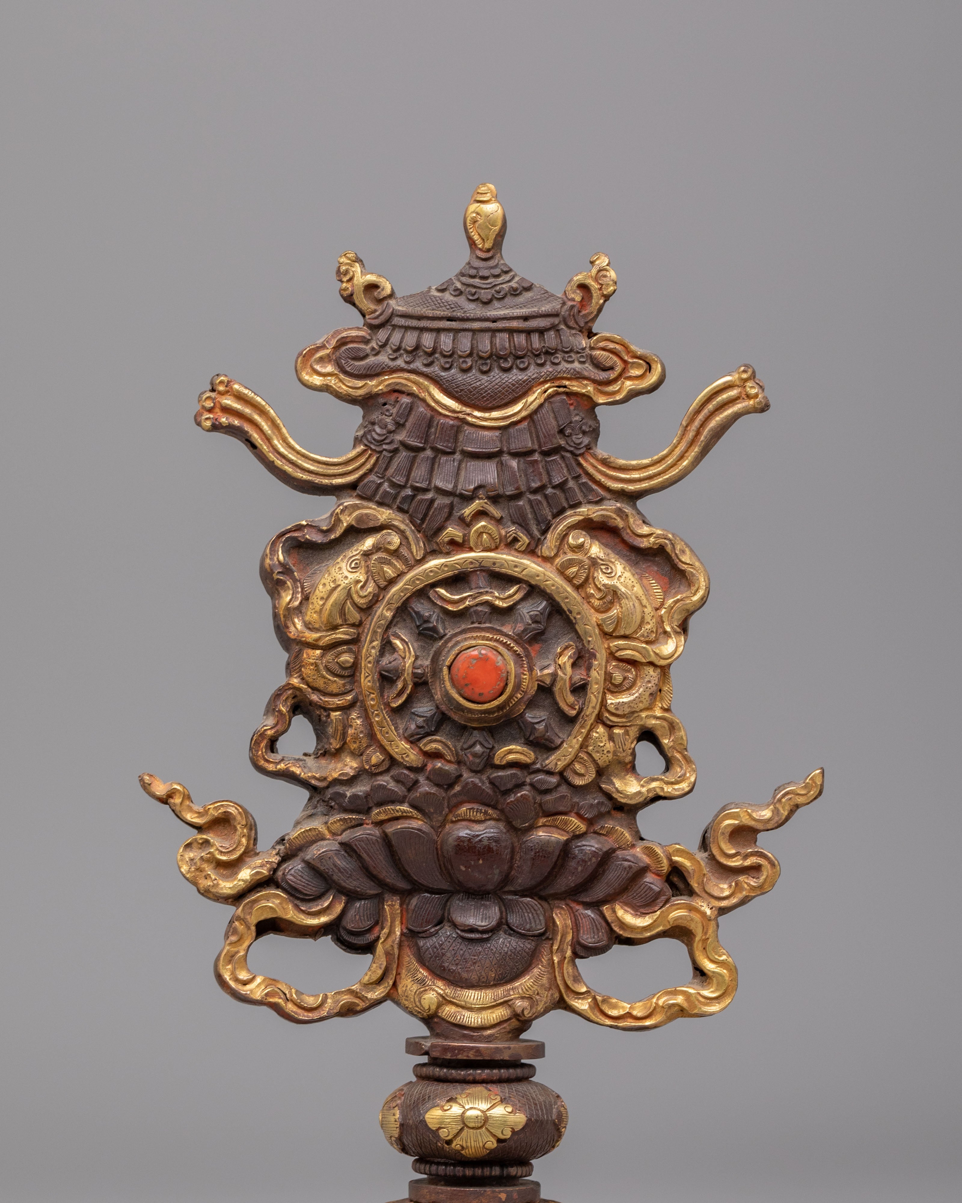 Auspicious Symbol Sculpture | Symbol of Prosperity and Protection
