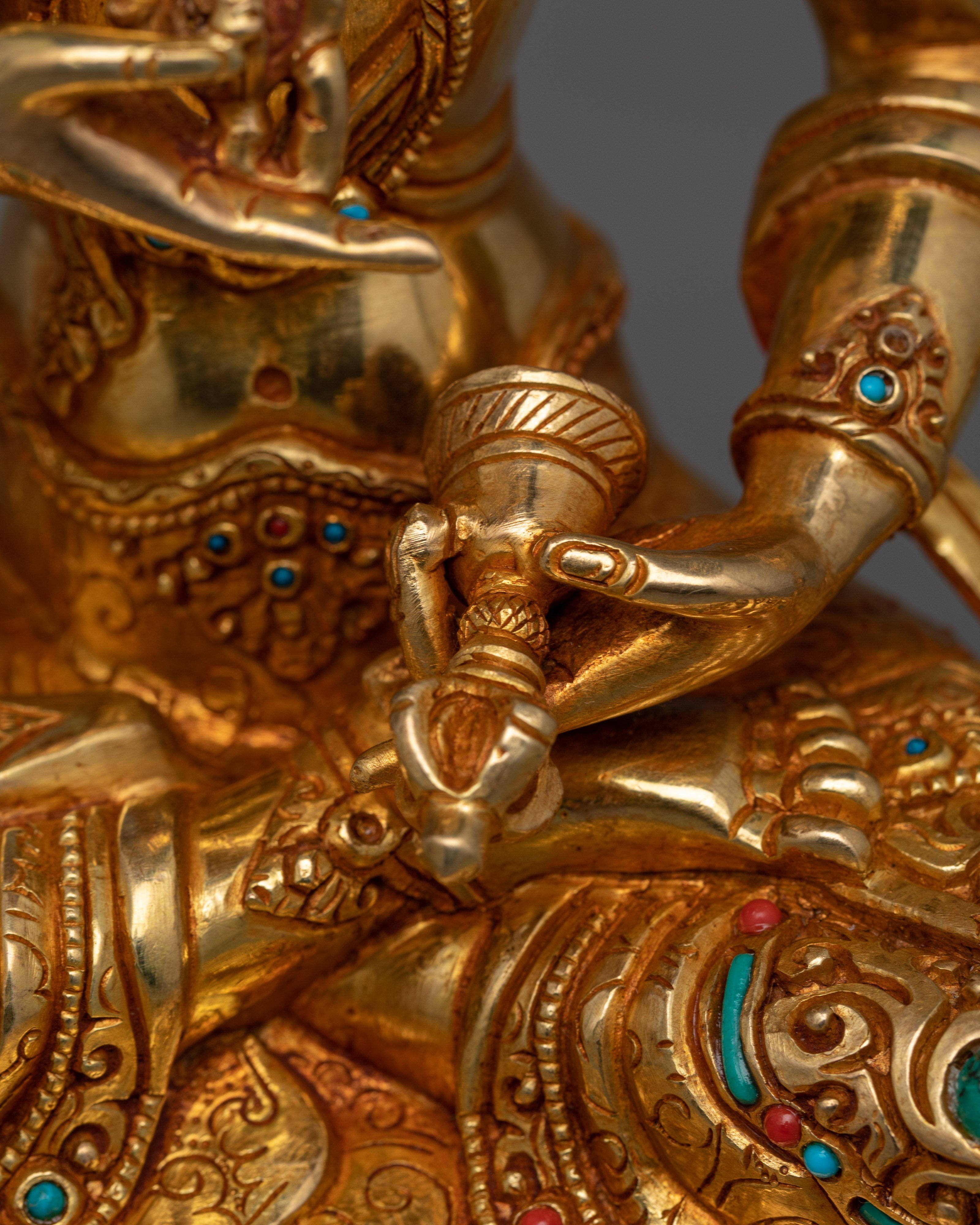 Guru Vajrasattva Purification Deity Sculpture | Representation of Compassion