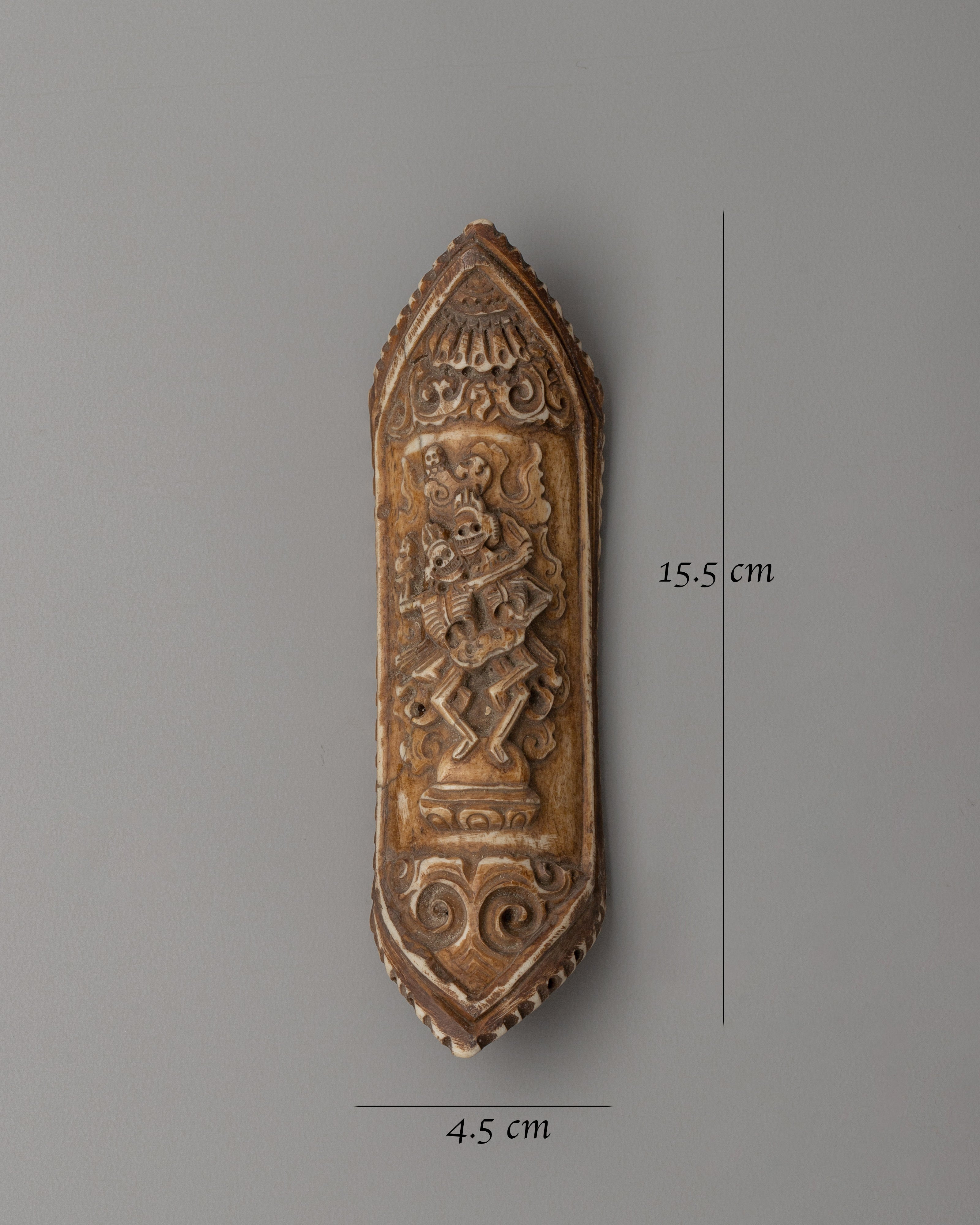 Chitipati Buffalo Bone Wall Decor | Symbol of Transformation & Protection