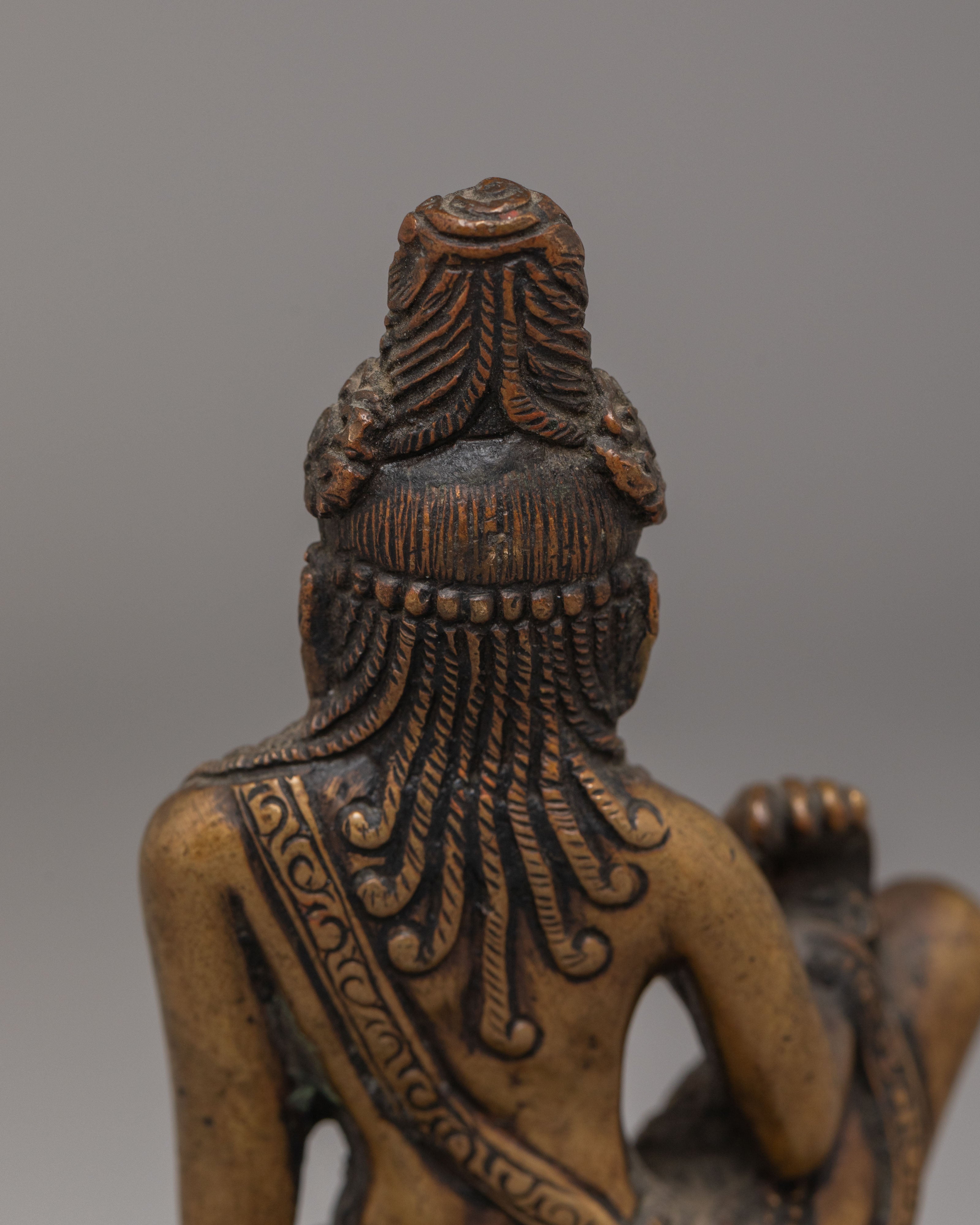 Handcrafted Lord Indra Figurine | Himalayan Sacred Art