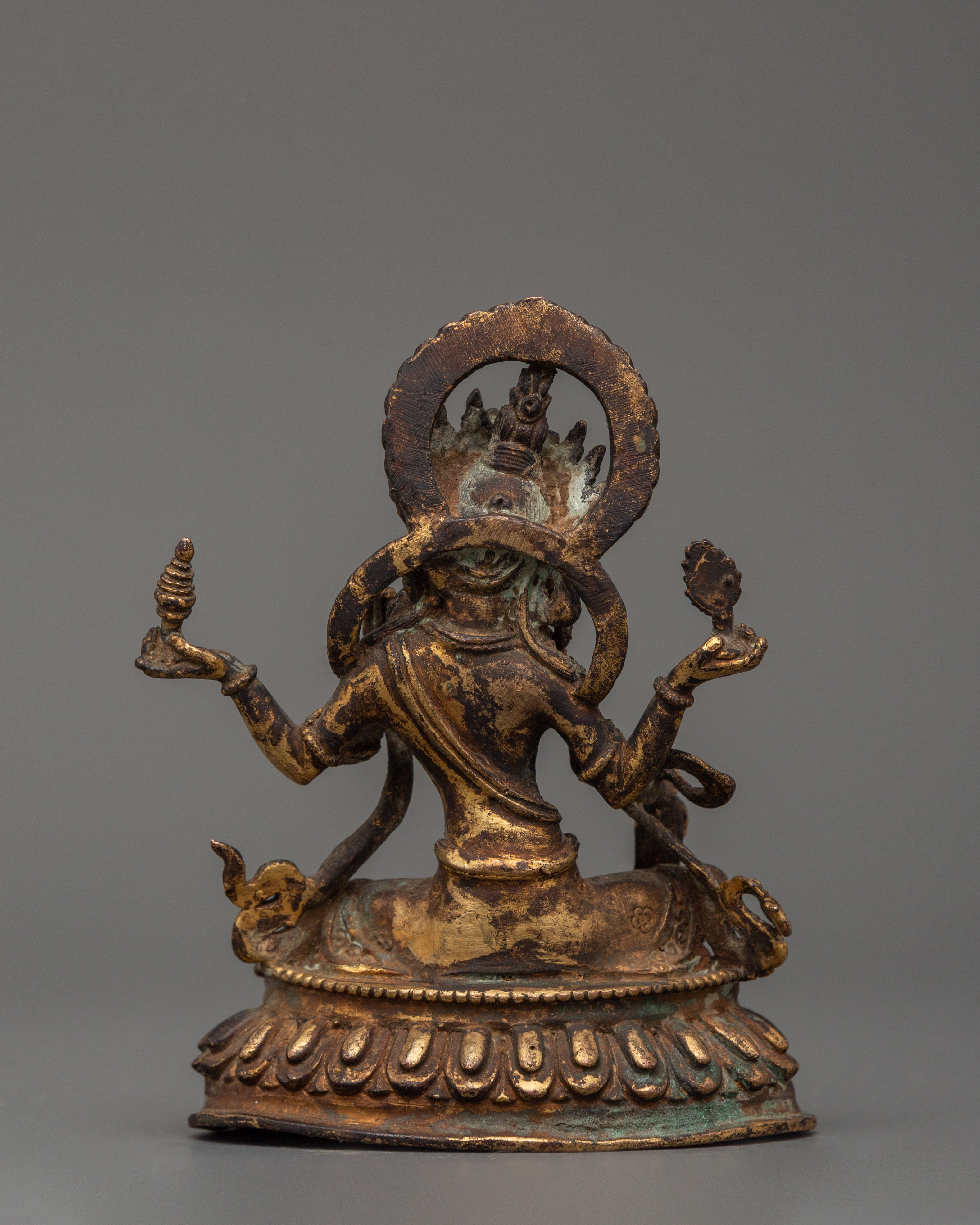 Hindu Wealth Deity Laxmi Statue | Prosperity and Blessings Figurine