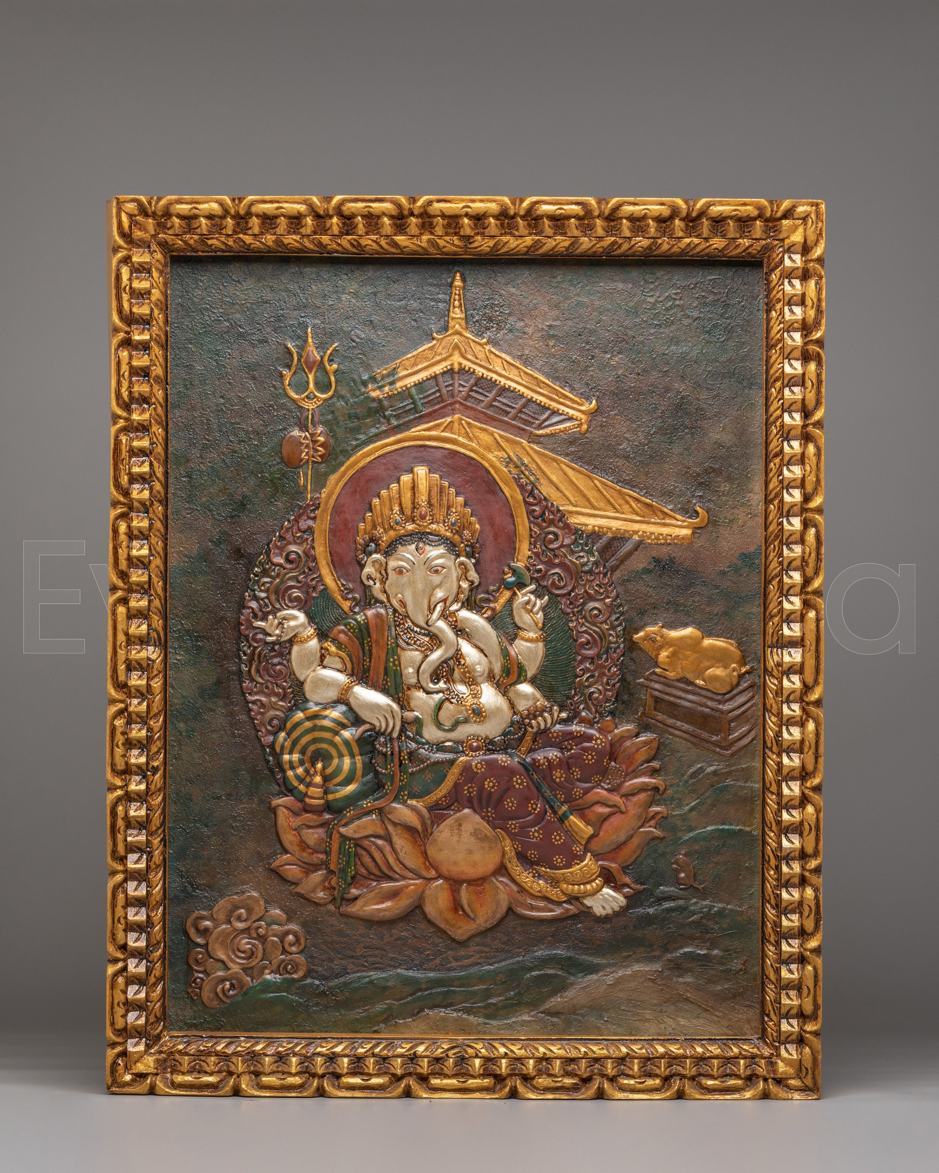 Sacred Ganesha Wall Hanging