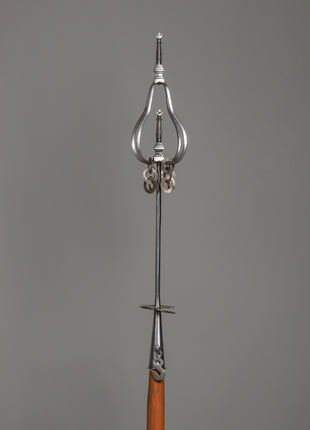 Tibetan Ritual Staff (Monk's Staff) | Sacred Spiritual Artifact