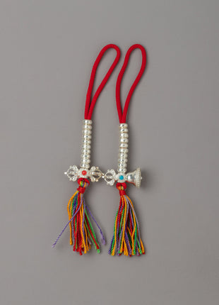 Silver Chupsel Counter | A Sacred Tool for Mala Meditation