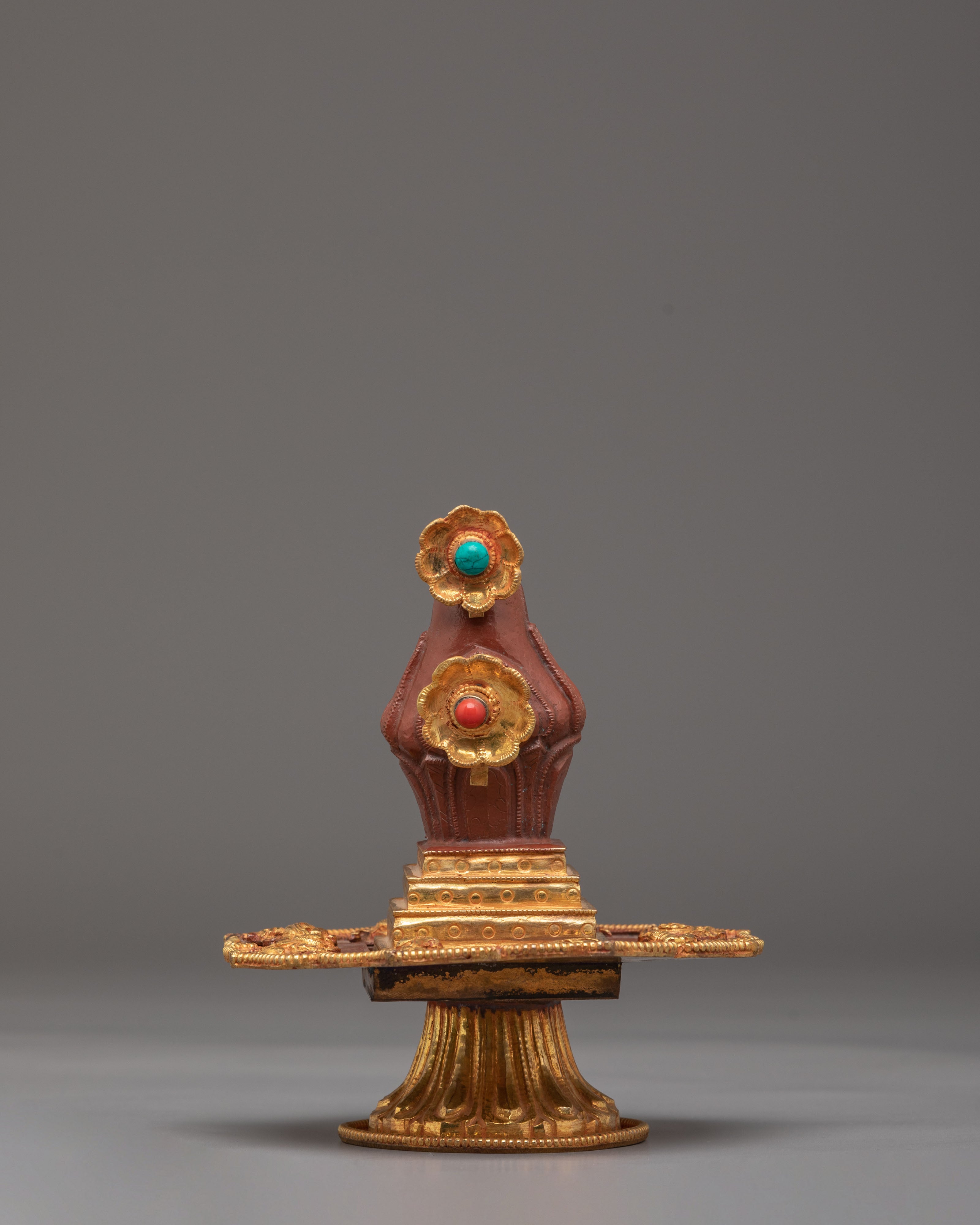 Traditional Buddhist Long Life Vase | Buddhist Copper Vase