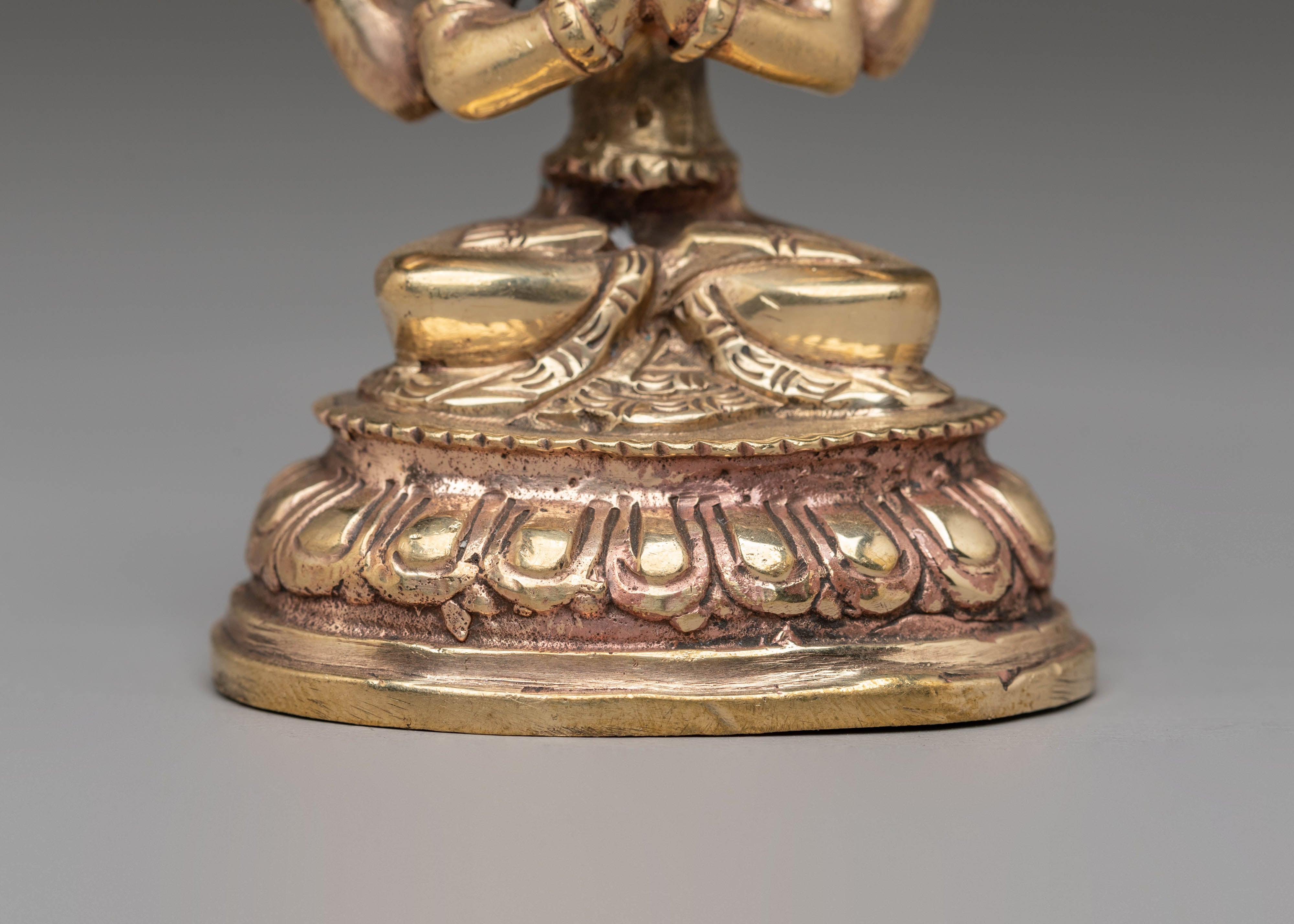Handcrafted Chenrezig Statue Of Compassion | Tibetan Avalokiteshvara