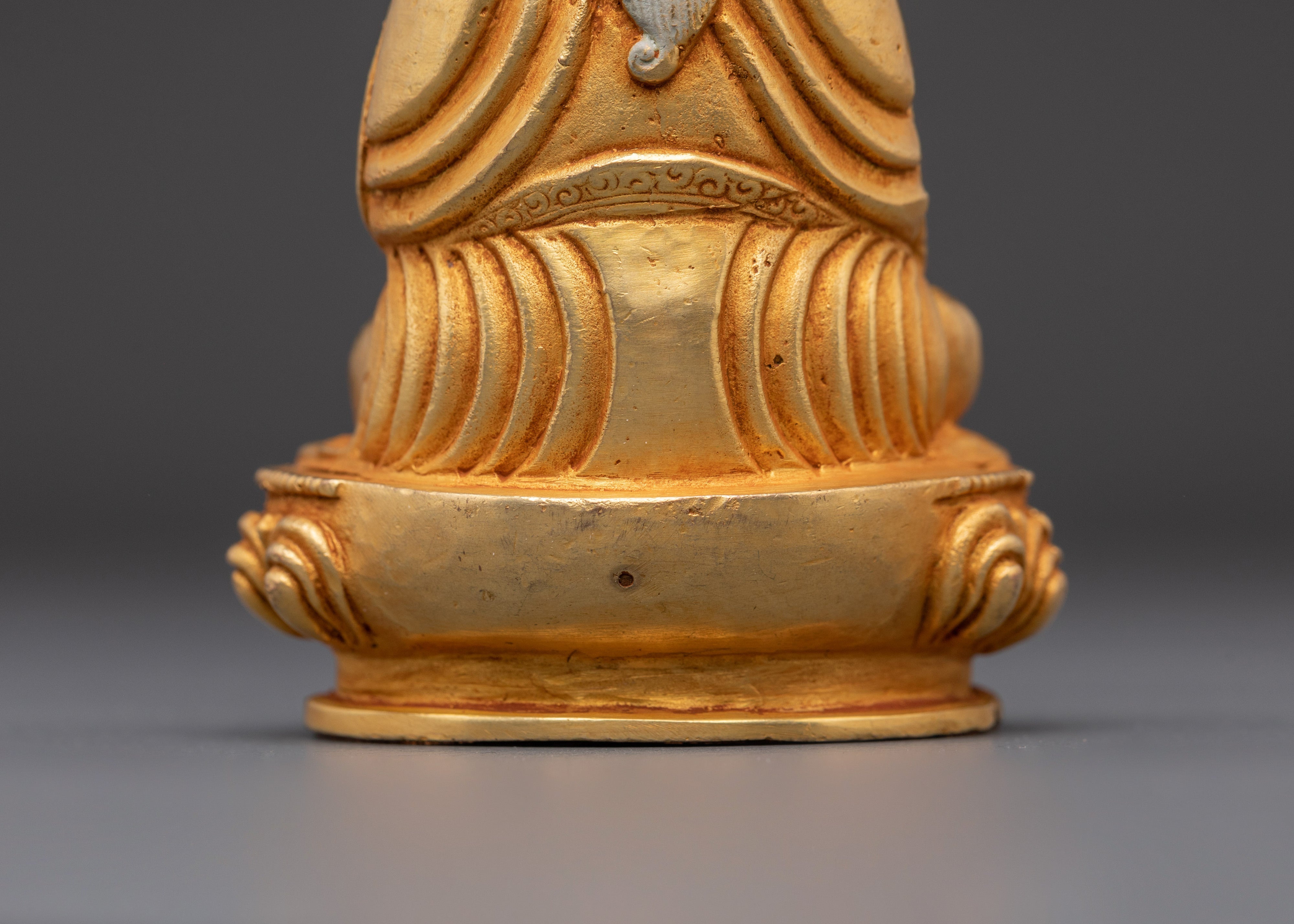Handmade Guru Shapdum Statue | Sacred Tibetan Buddhist Master