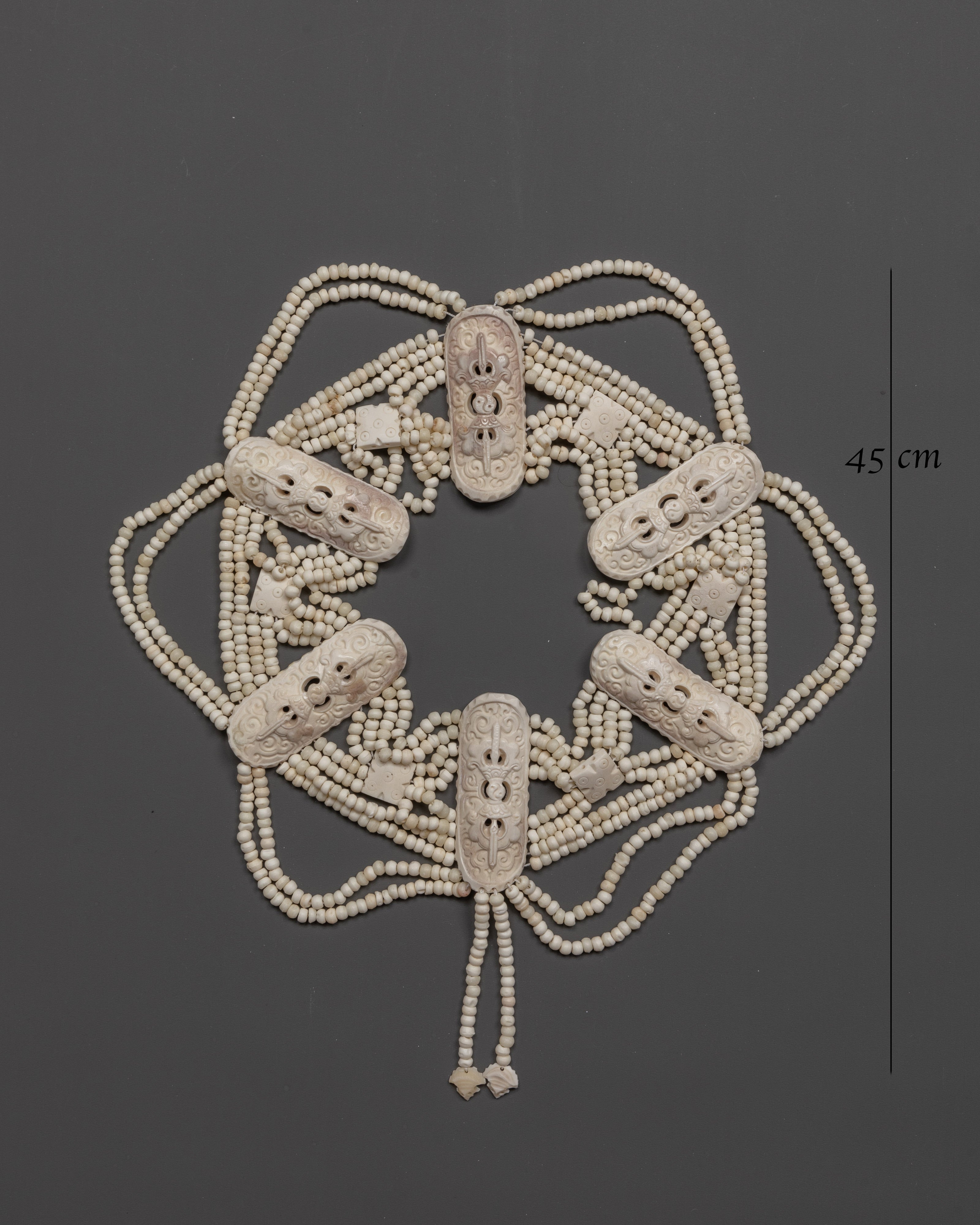 Tibetan Guru Fabric | Sacred Yak Bone Textile