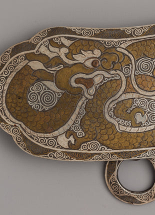 Tibetan Belt Buckle | Traditional Artisan Design with Intricate Detailing