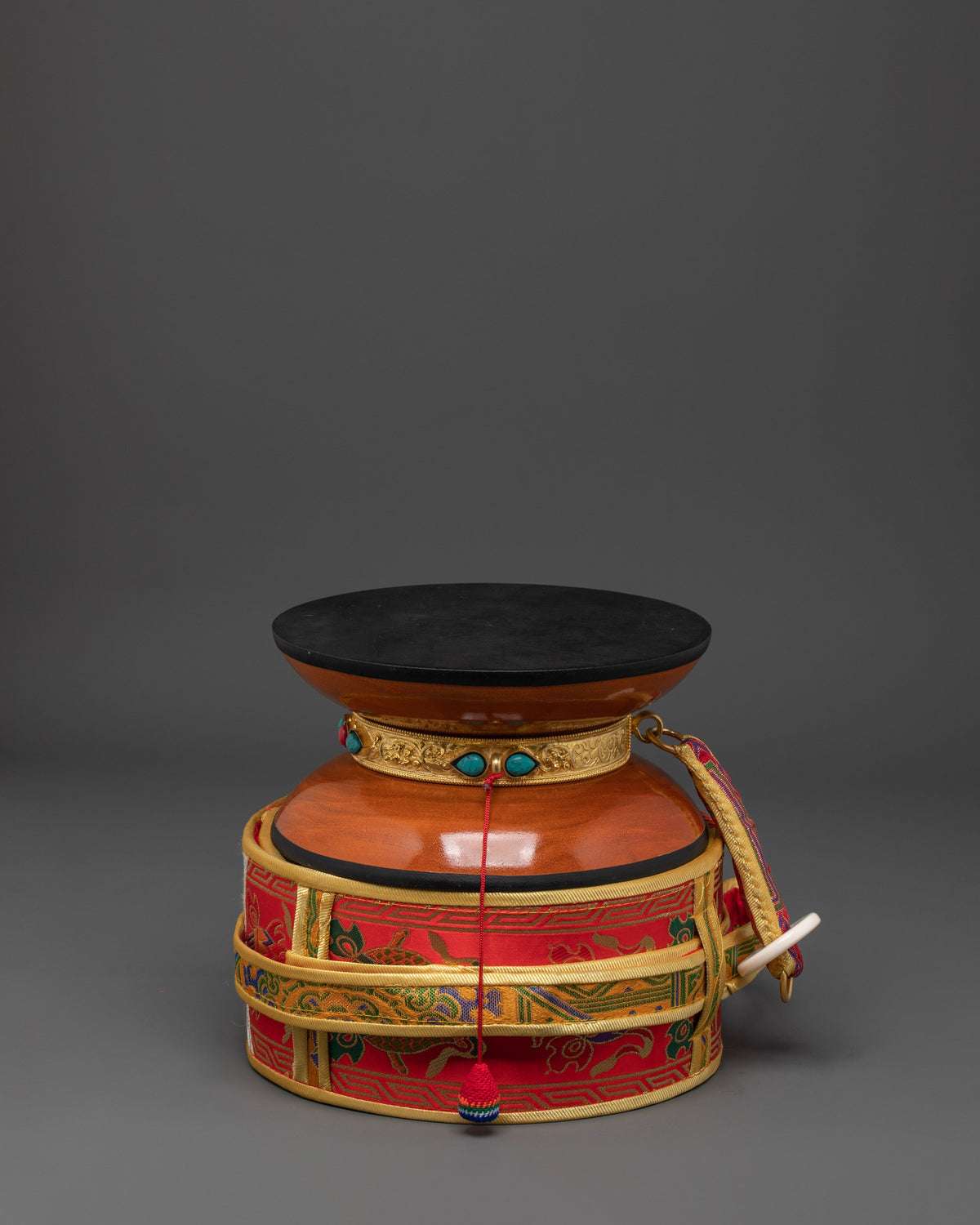 Traditional Tibetan Damaru | Chod Drum for Rituals