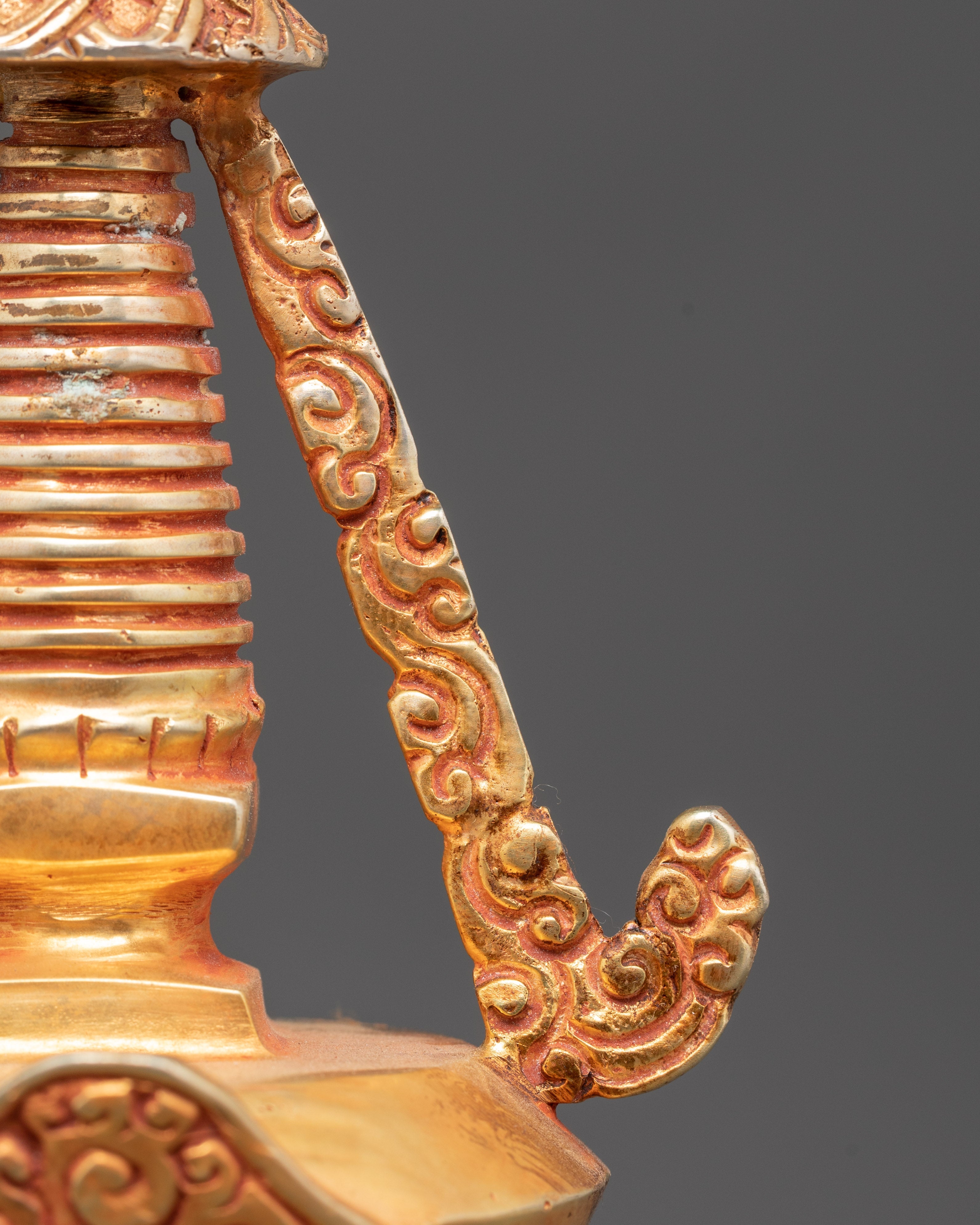 Golden Stupa for Ceremonies | Path to Enlightenment