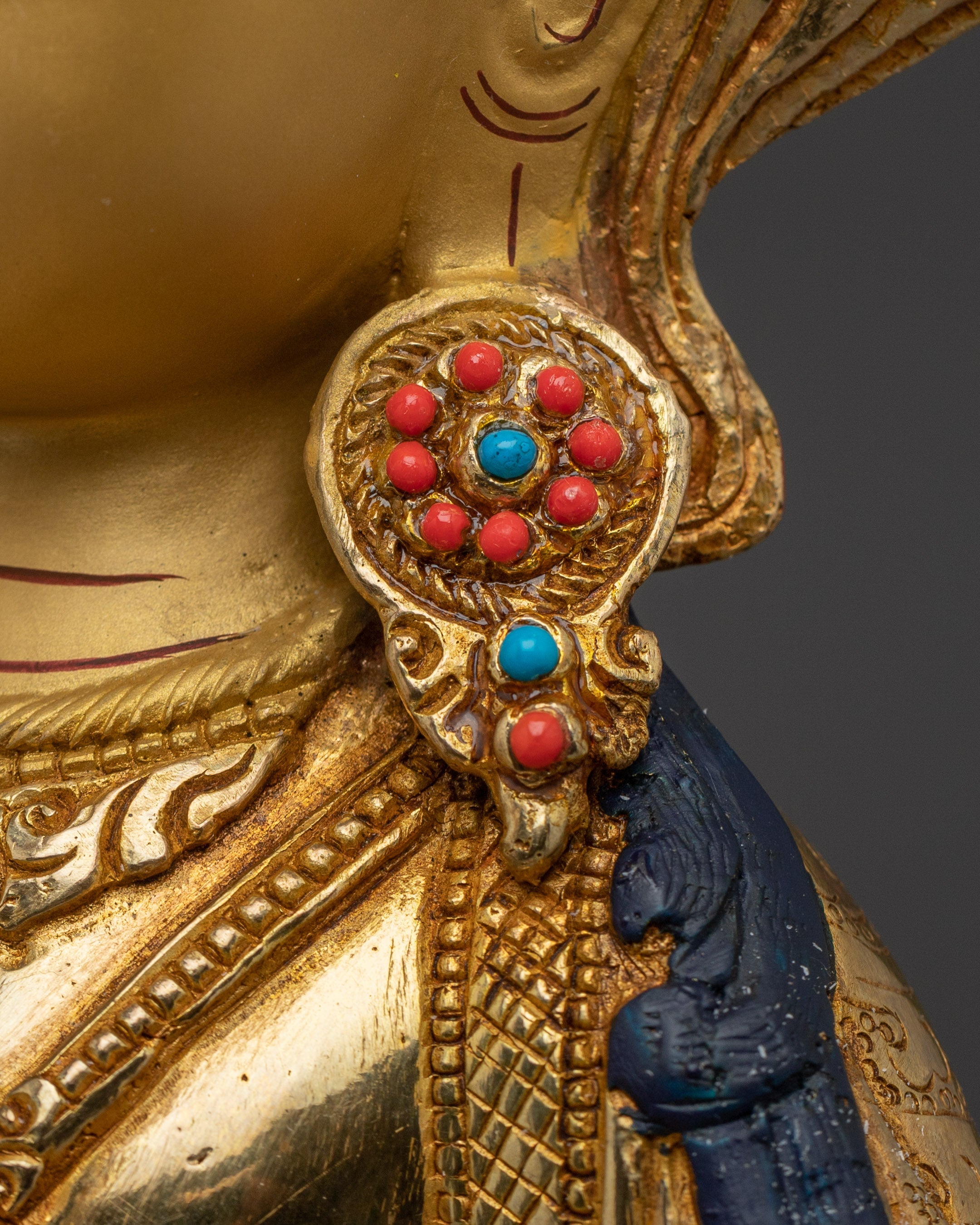 Handmade Artwork of Himalayan Deity Vajrasattva | The Deity of Purification