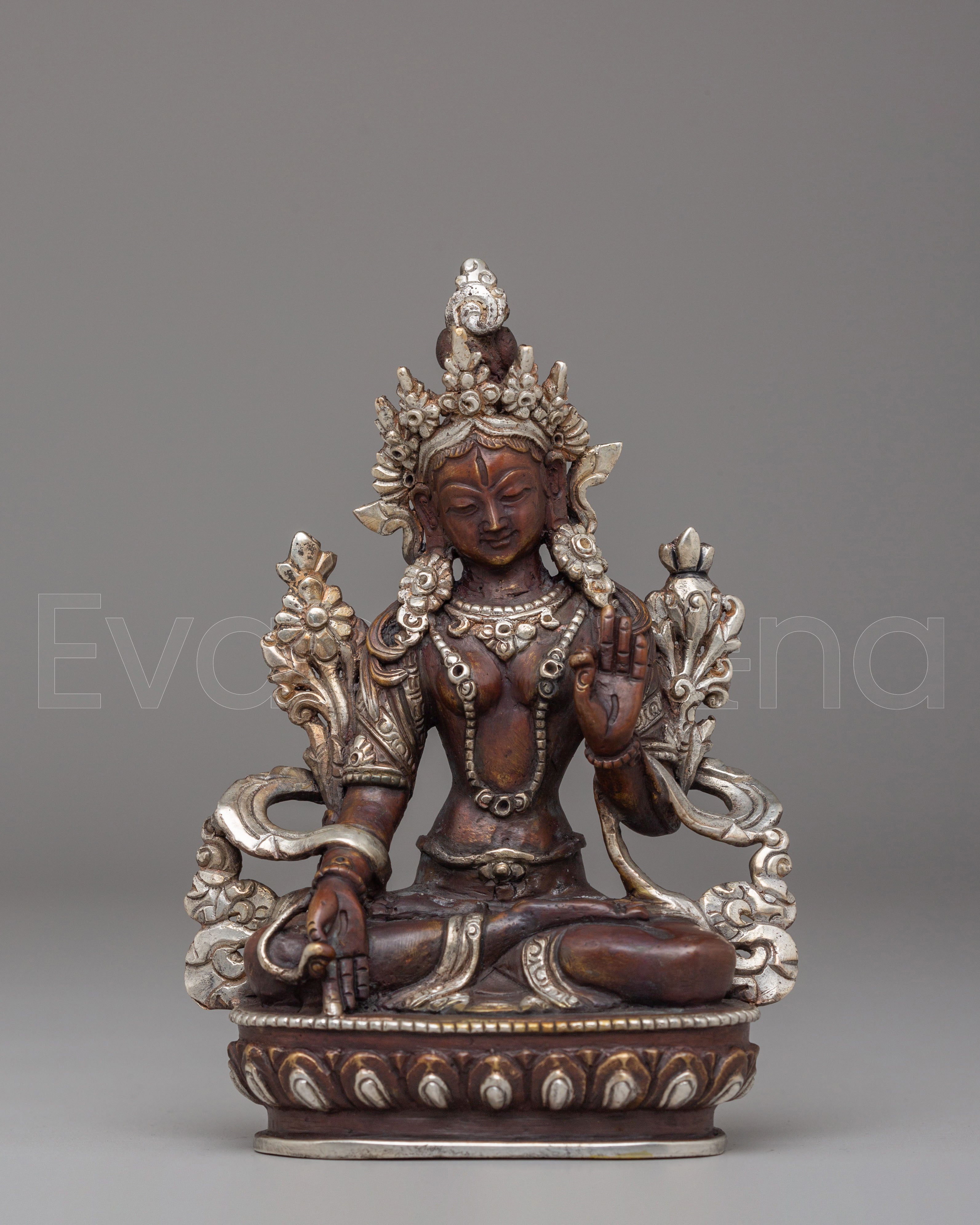 Handcrafted Statue of White Tara