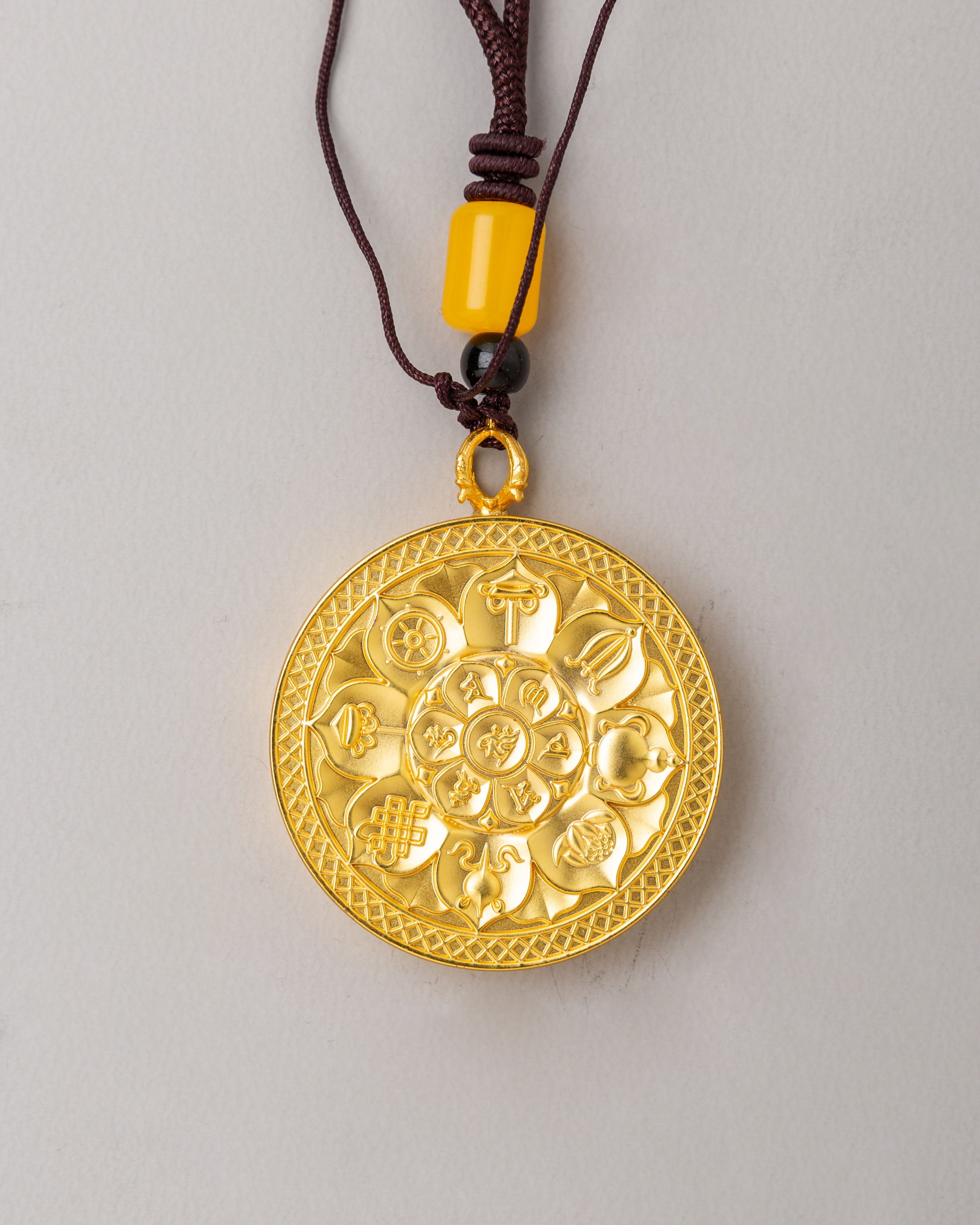 Tibetan Mantra Locket | Sacred Jewelry for Protection
