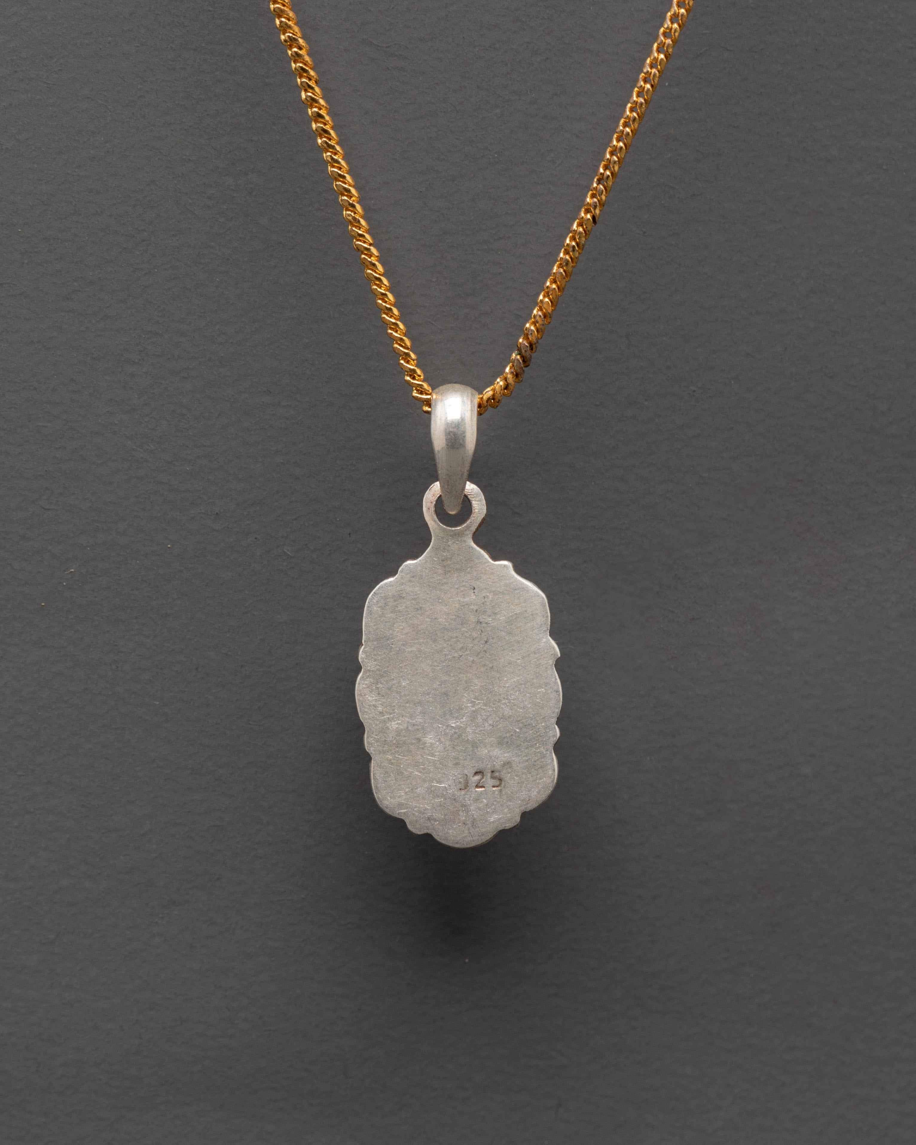 Silver Red Coral Pendant | Symbol of Passion & Vitality