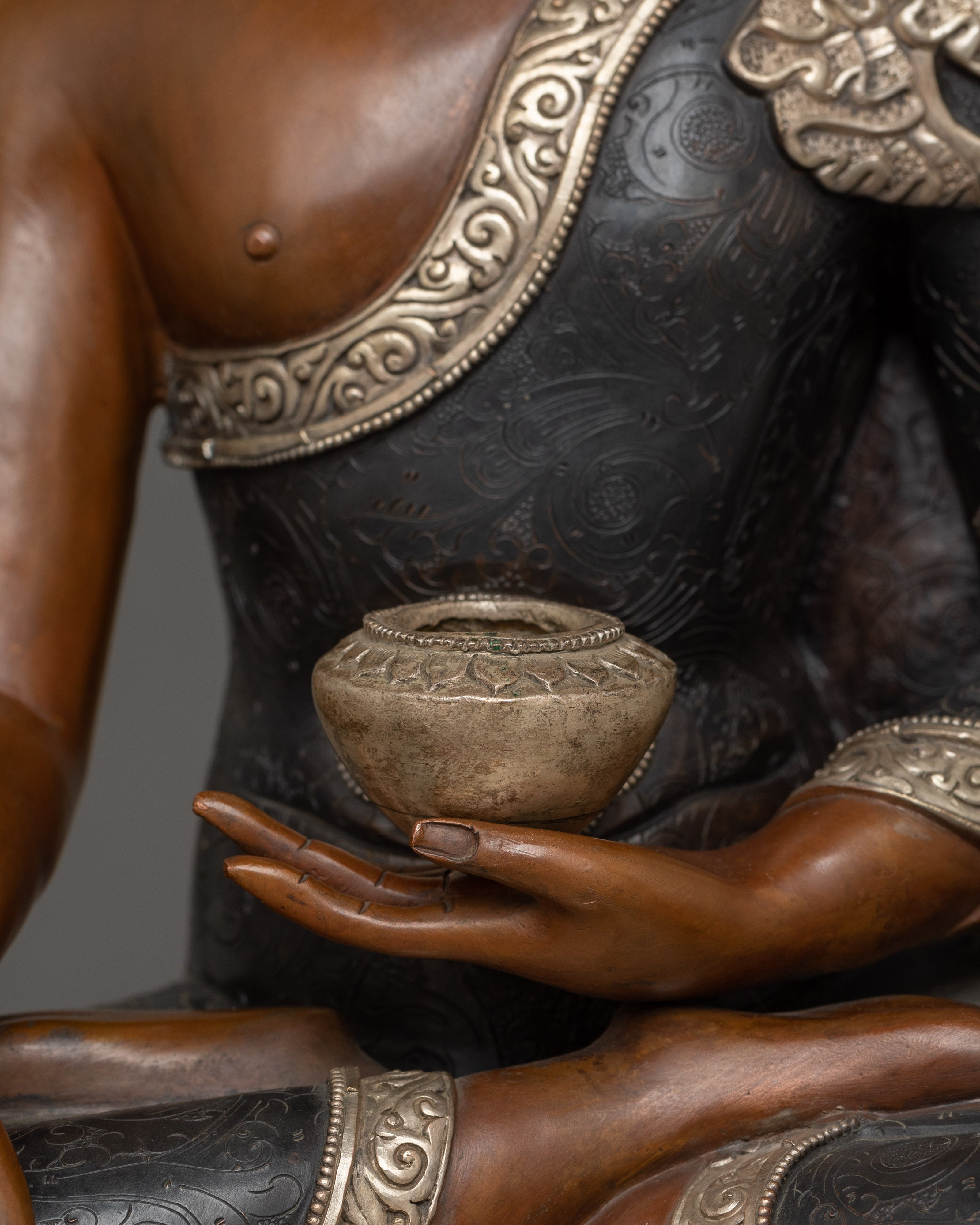 Sculpture of 3 Buddha set | Wisdom, Compassion, and Healing