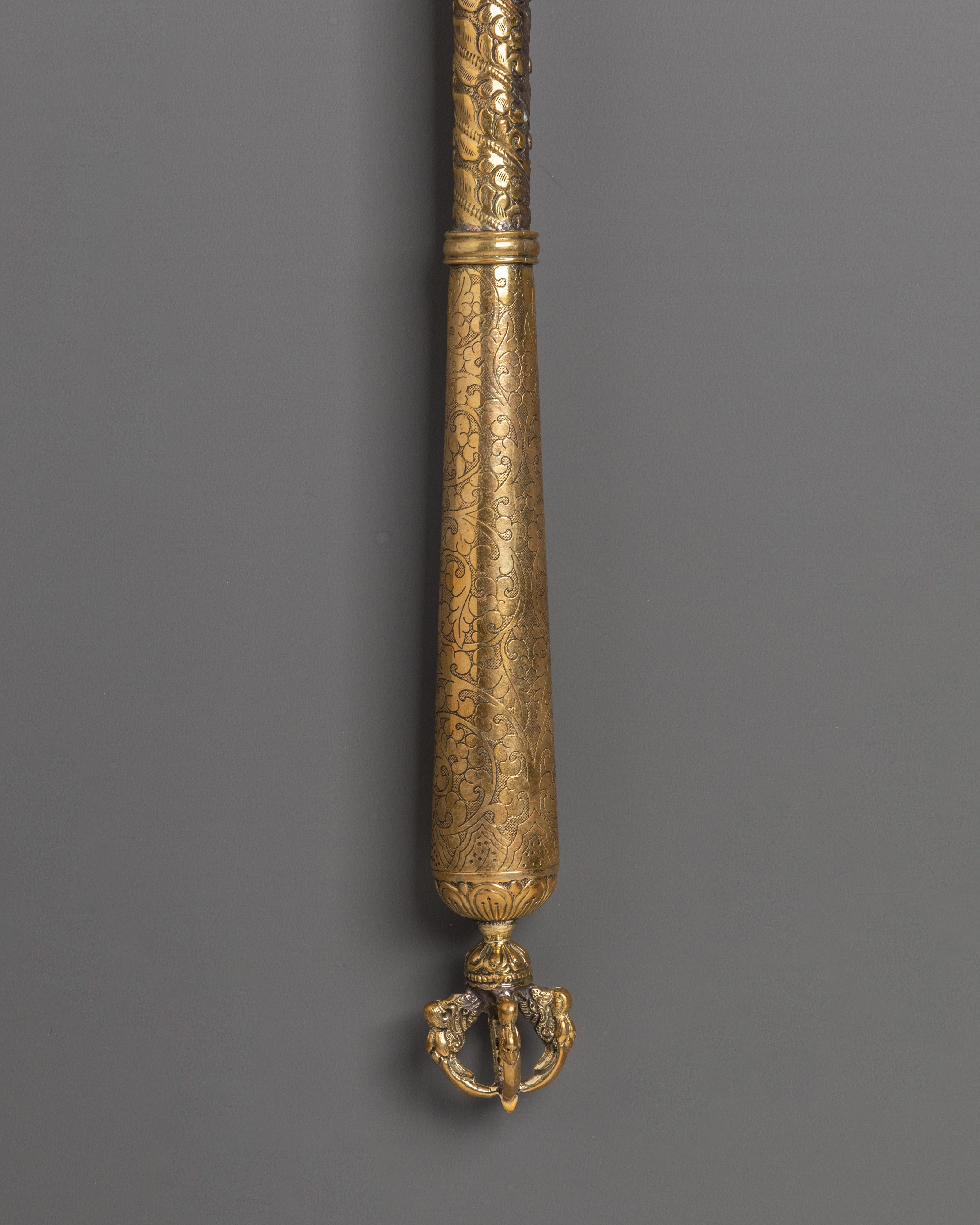 Tibetan Gangsa and Ganglu Set | Buddhist Ceremonial Altar Set