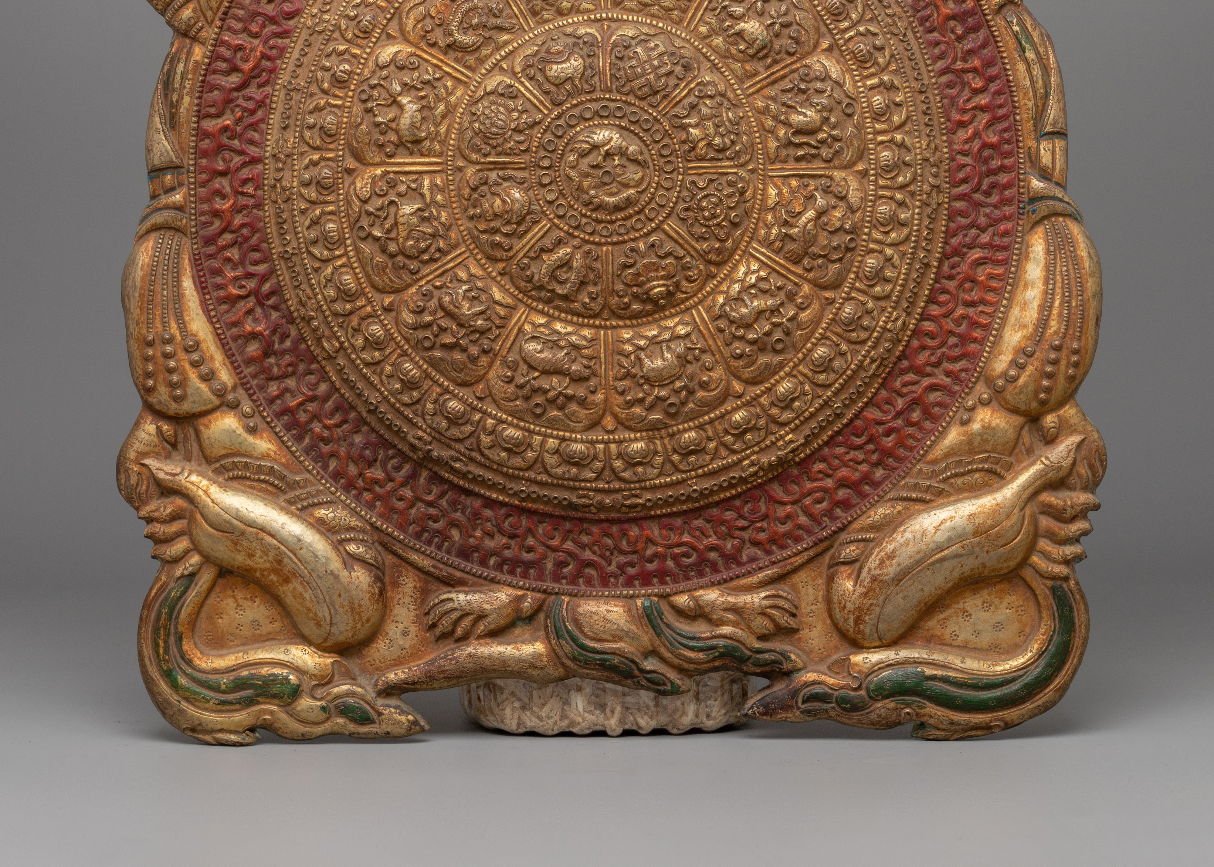 Wheel of Life Wall Hanging Crafts | Tibetan Decor