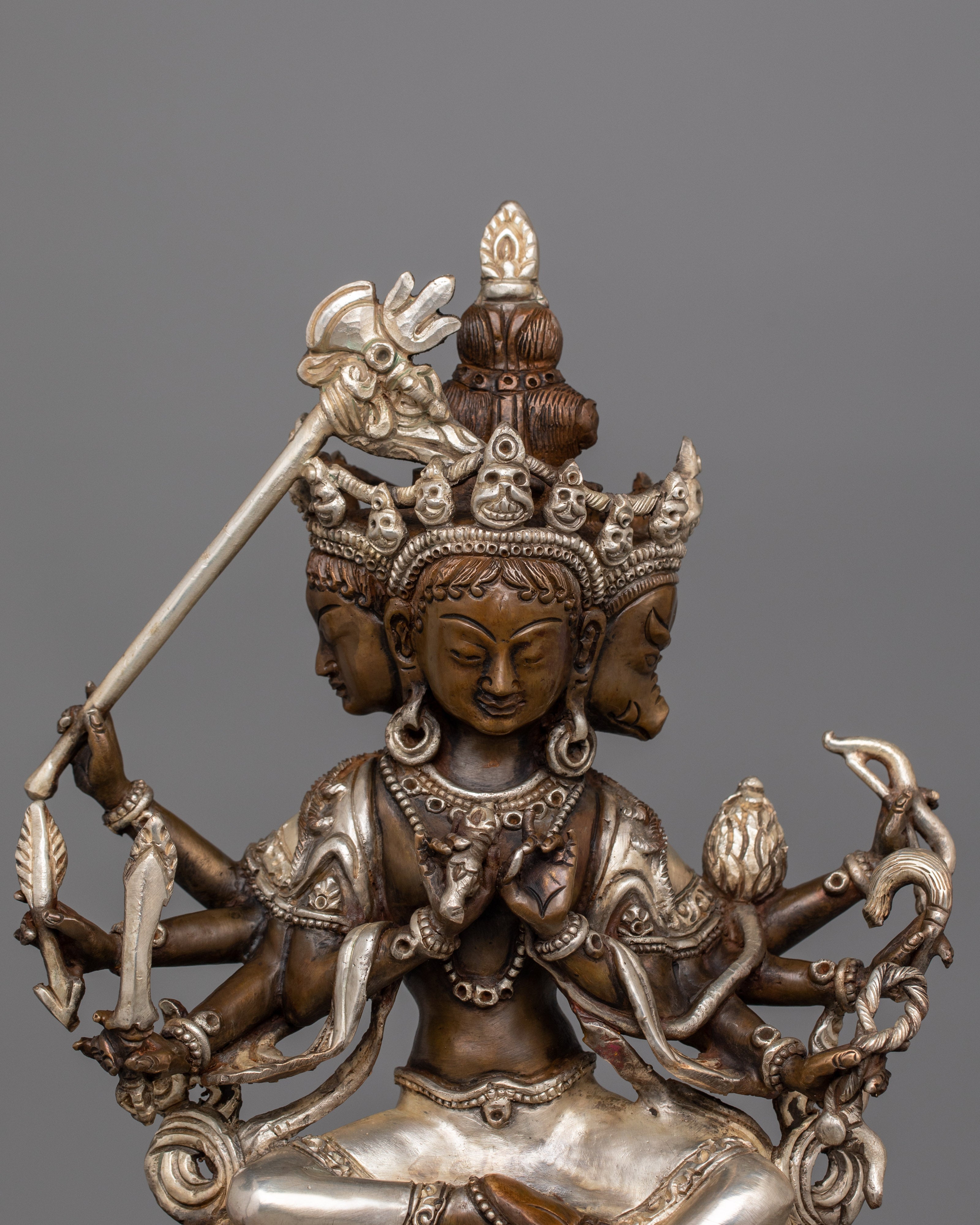 Goddess Marichi Buddha Statue | Handmade Nepalese Sculpture