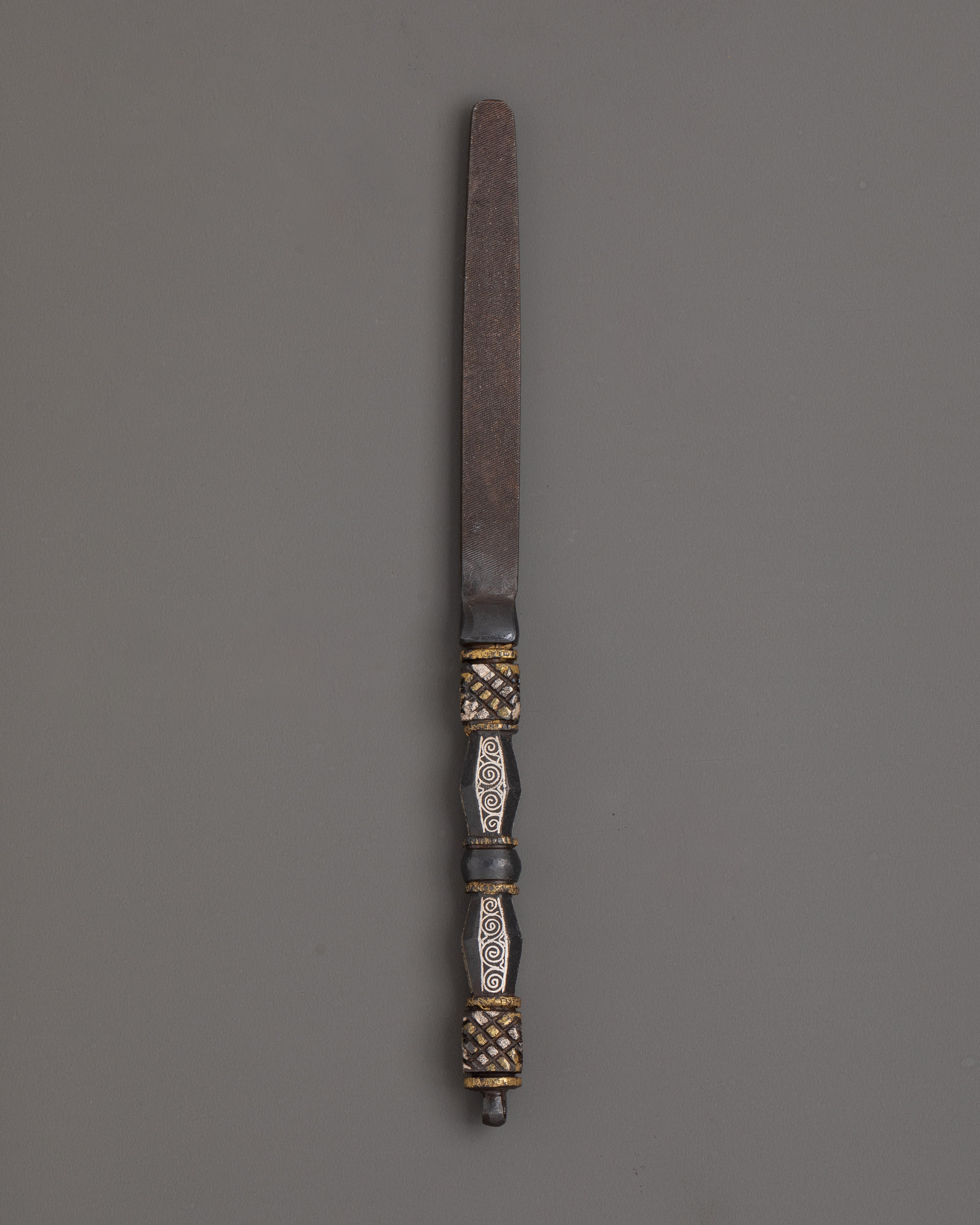 Rinzin Daru Ritual Set with Golden Fish Symbol | Tibetan Buddhist Ritual Offering Tools