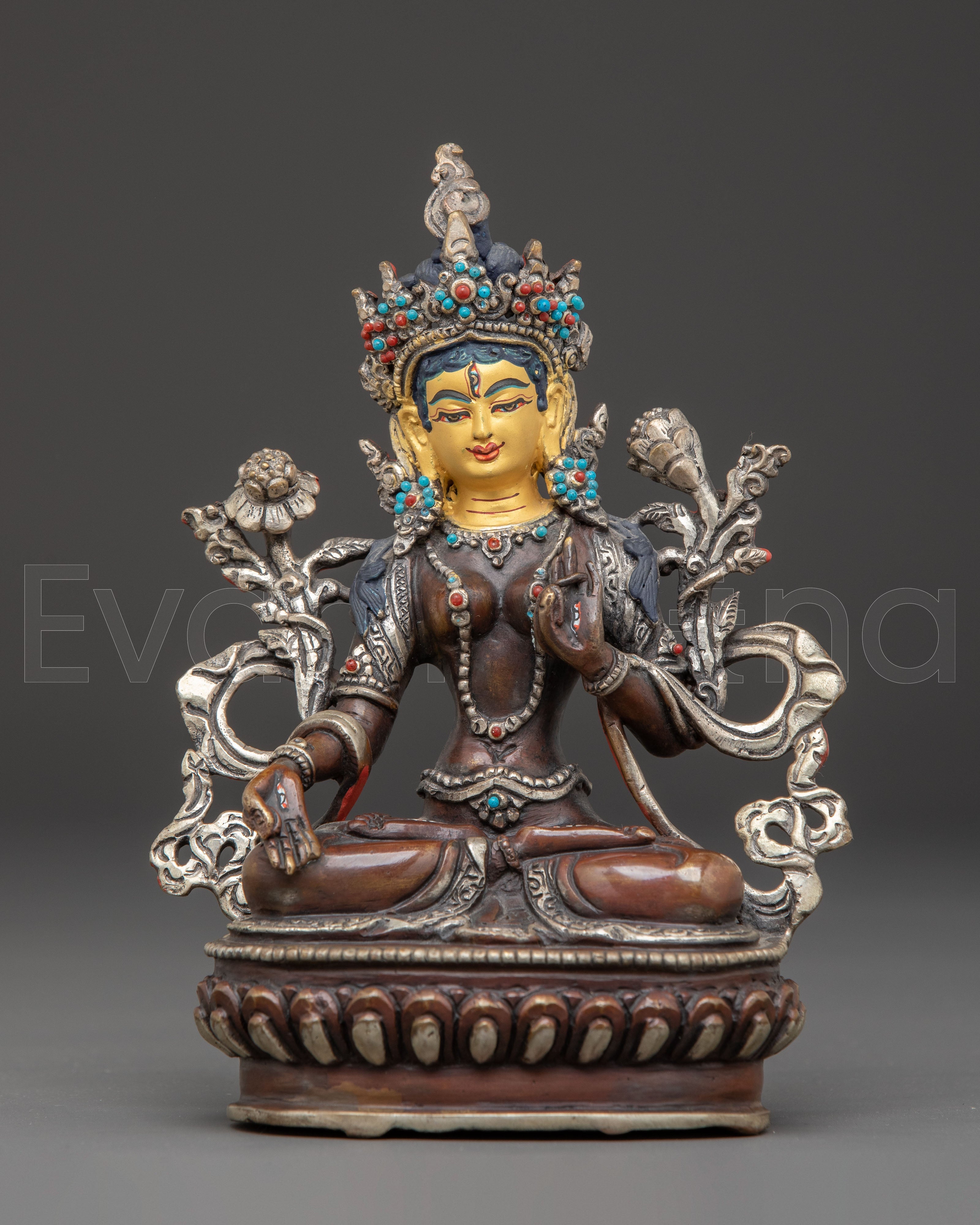 Himalayan White Tara Statue