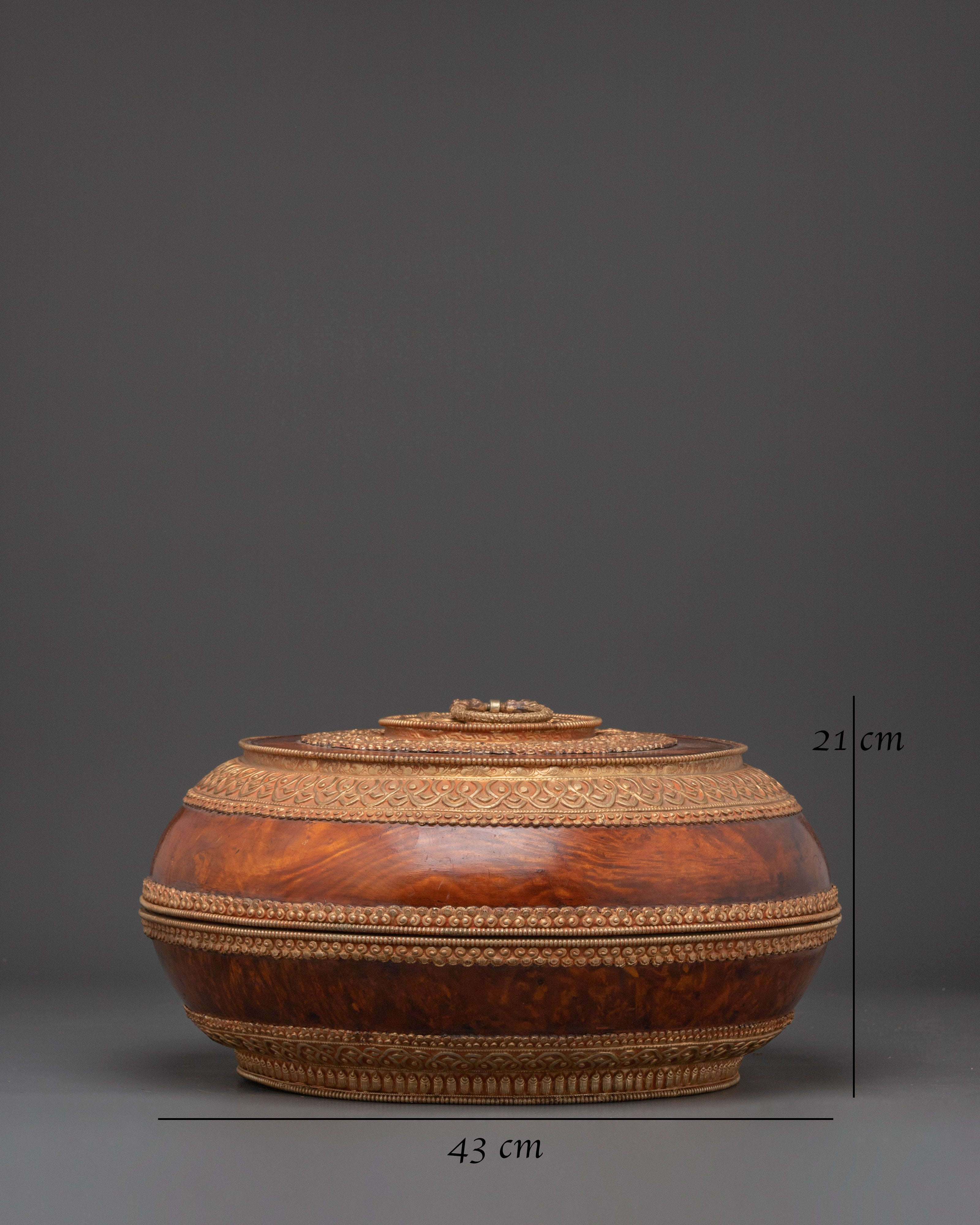 Decorative Altar Rice Pot | Ritual Offering Pot