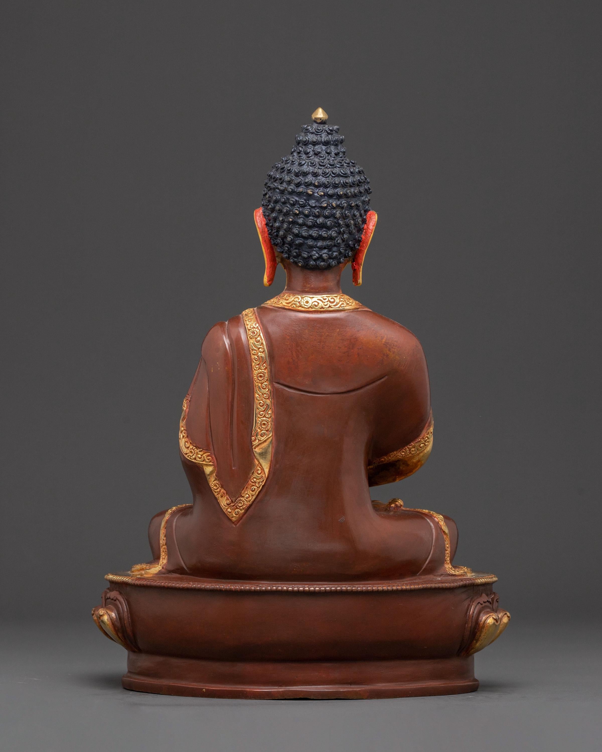 Spiritual Tibetan Amitabha Buddha Statue | Buddha of Infinite Light