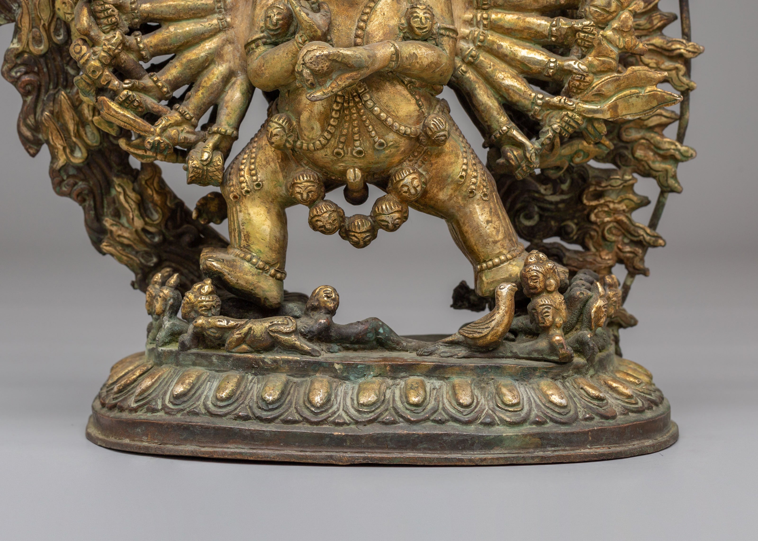 Sacred Yamantaka Deity Statue | Tibetan Buddhist Wrathful Deity