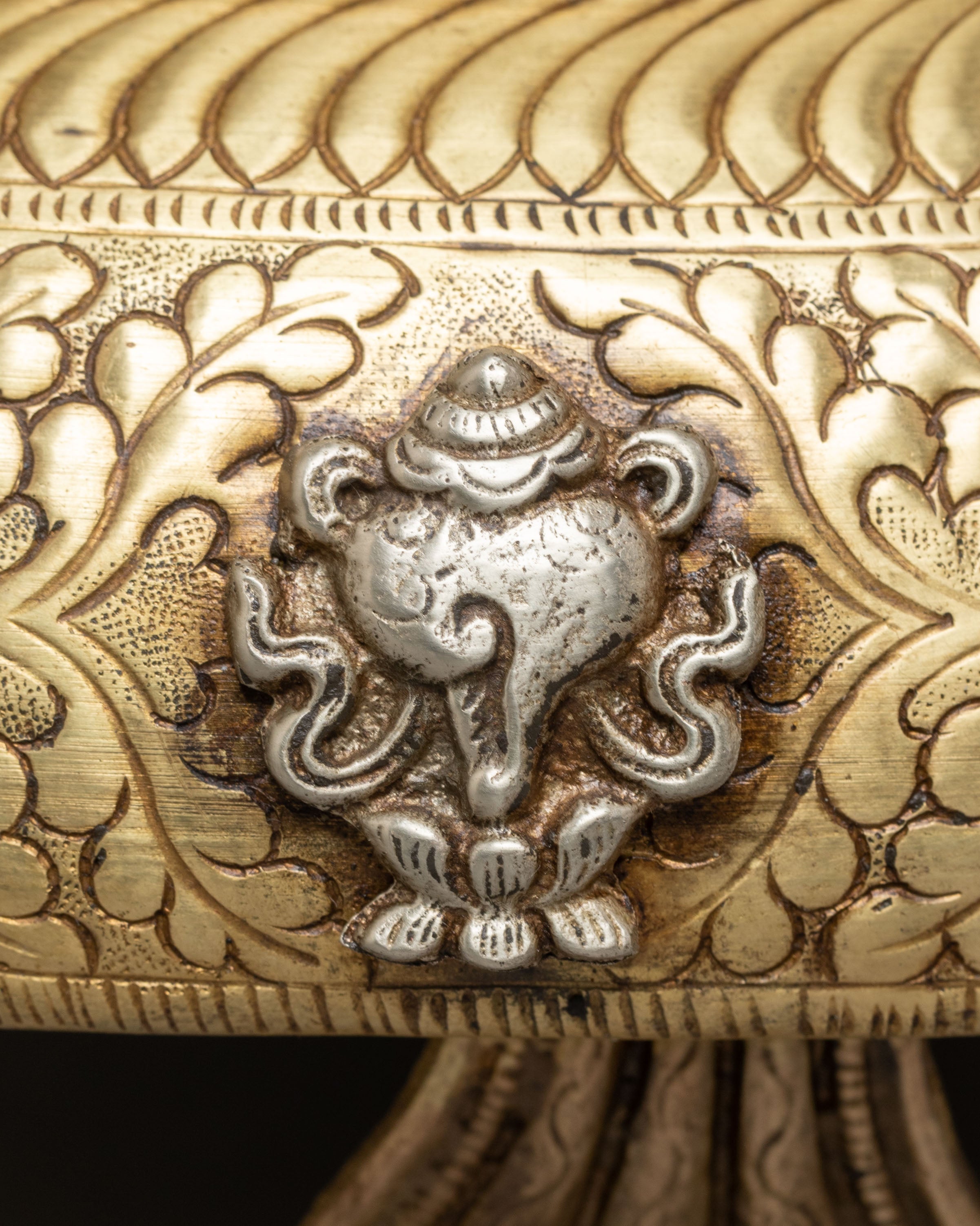 Handcrafted Brass Urli Bowl | Vishva Vajra Sacred Decorative Bowl