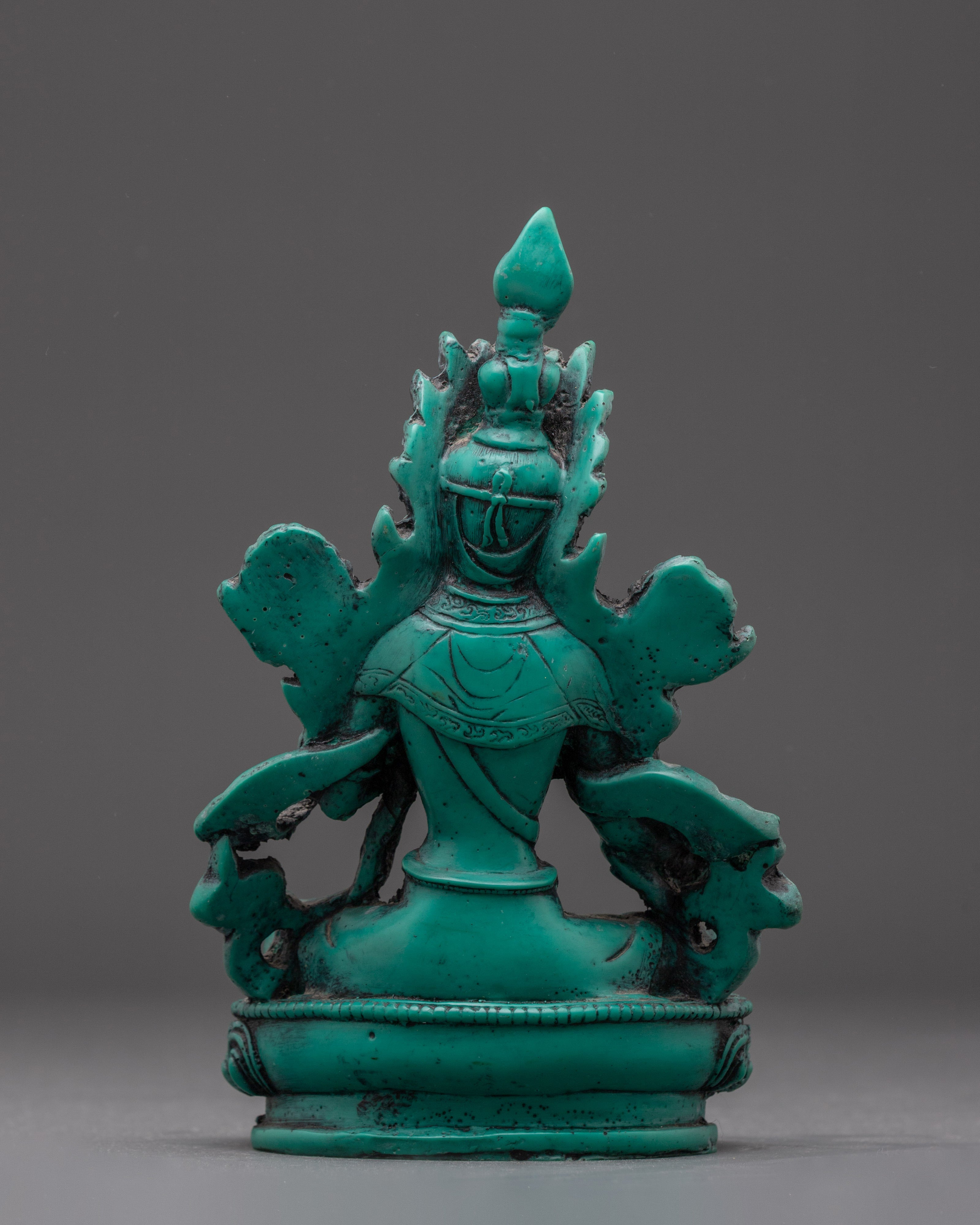 Spiritual Green Tara sculpture | Tibetan Goddess Tara Statue