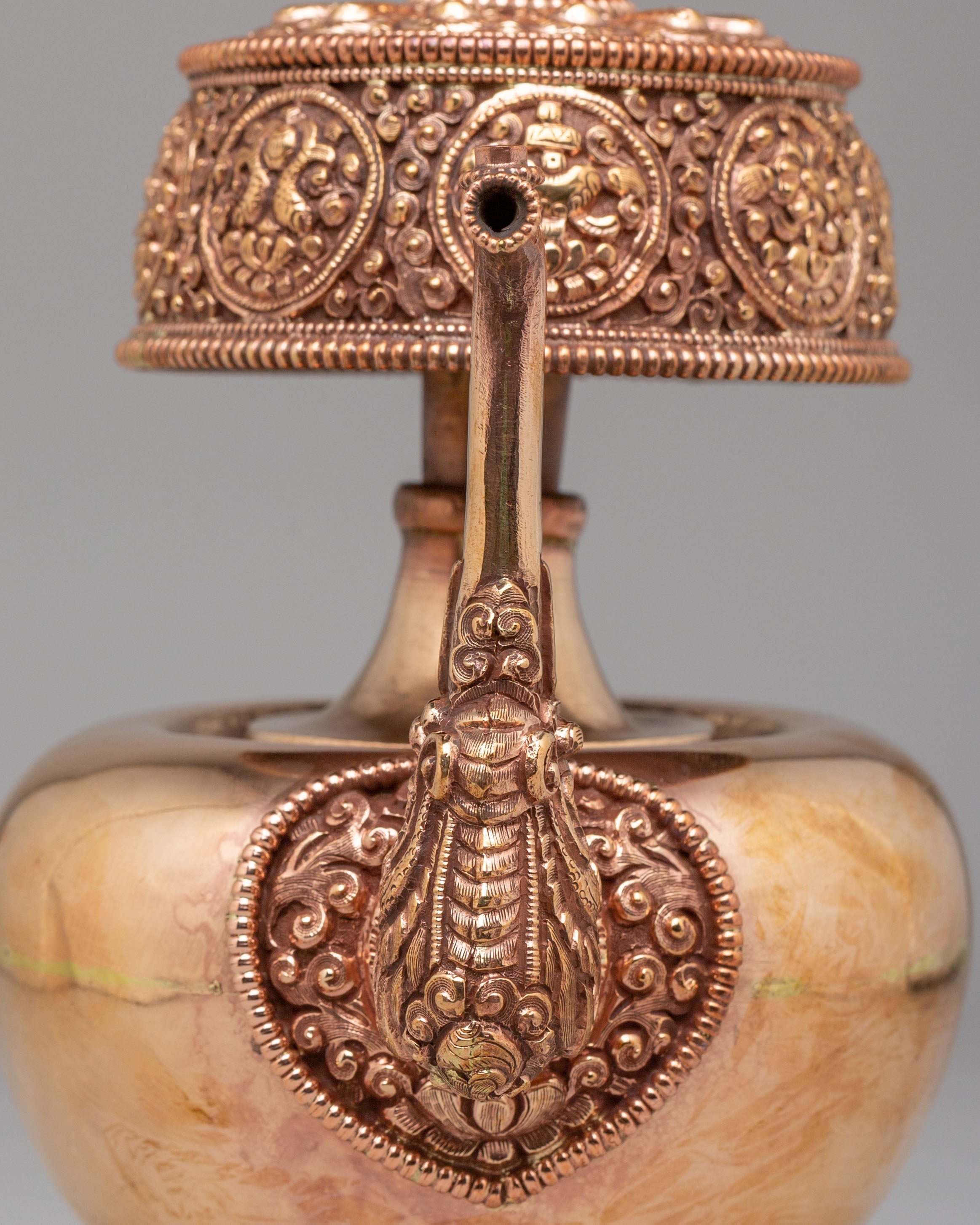 Tibetan Bhumba Offering Vase | Buddhist Ritual Water Vessel