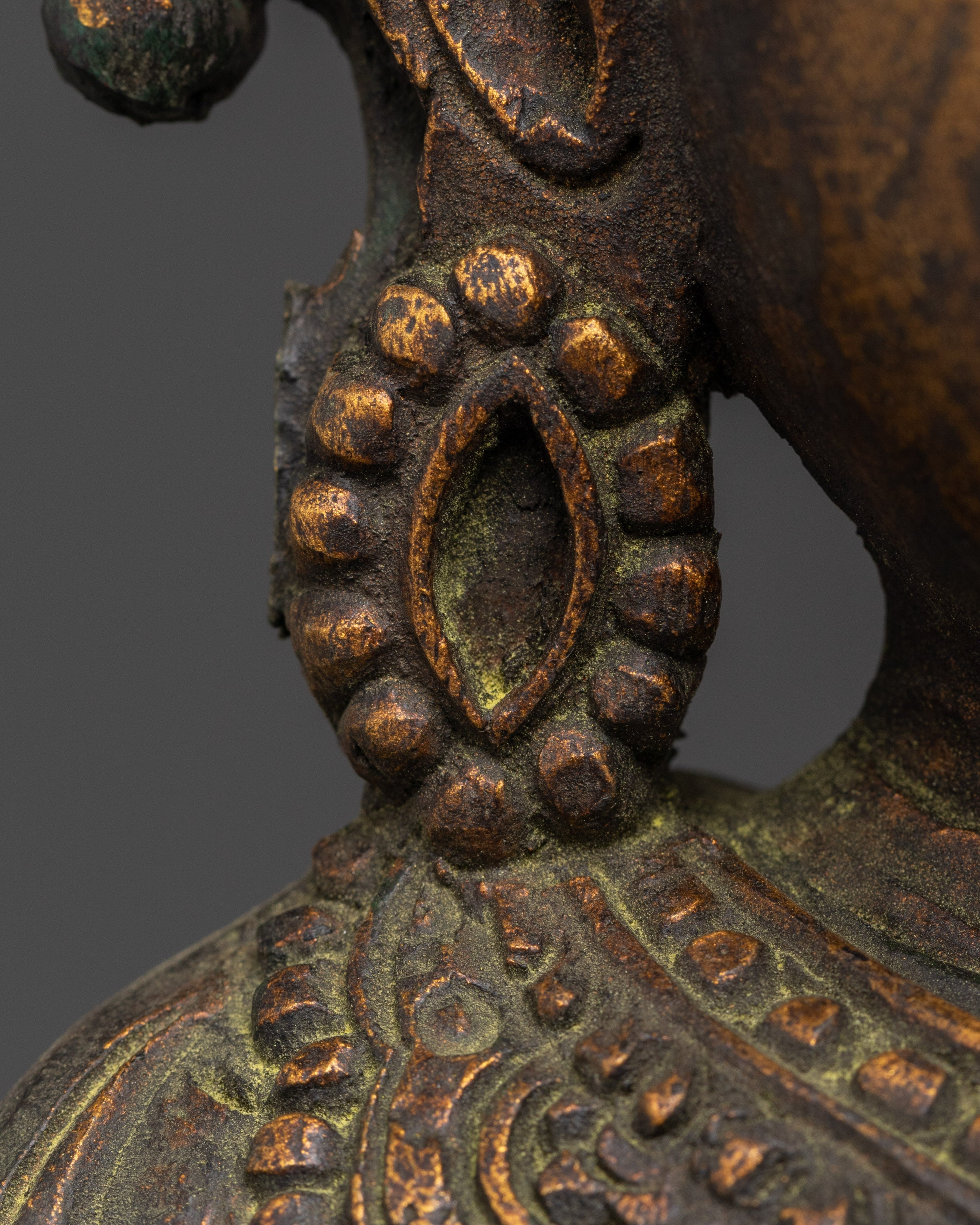 Sacred Buddhist Master Padmasambhava Sculpture | Tibetan Guru Statue