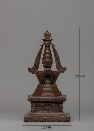 Stupa of Reconciliation | Traditional Buddhist Sculpture for Meditation and Healing