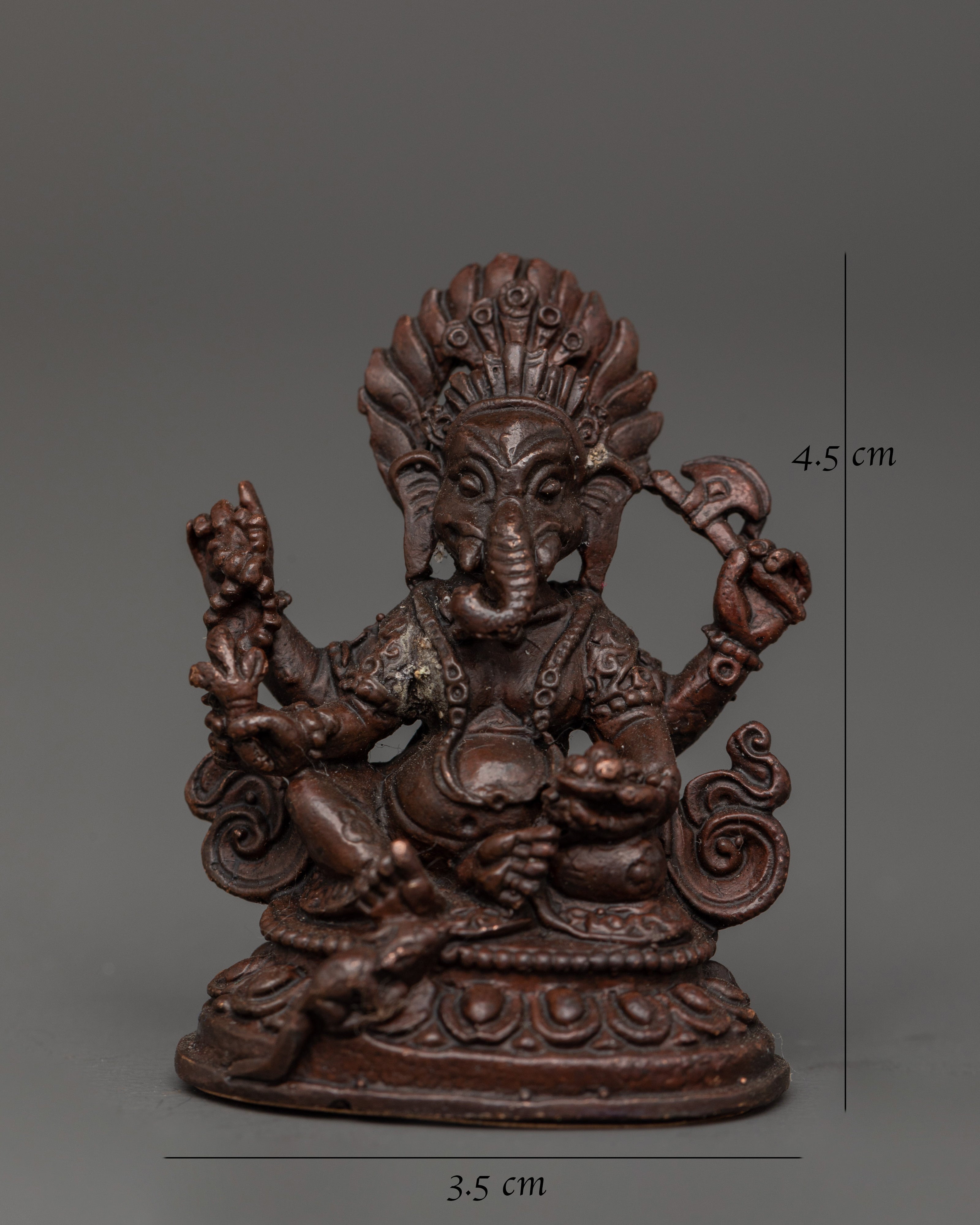 Ganesh Hindu Deity of Wisdom & Success Statue | Lord Ganesha Idol For Meditation Space