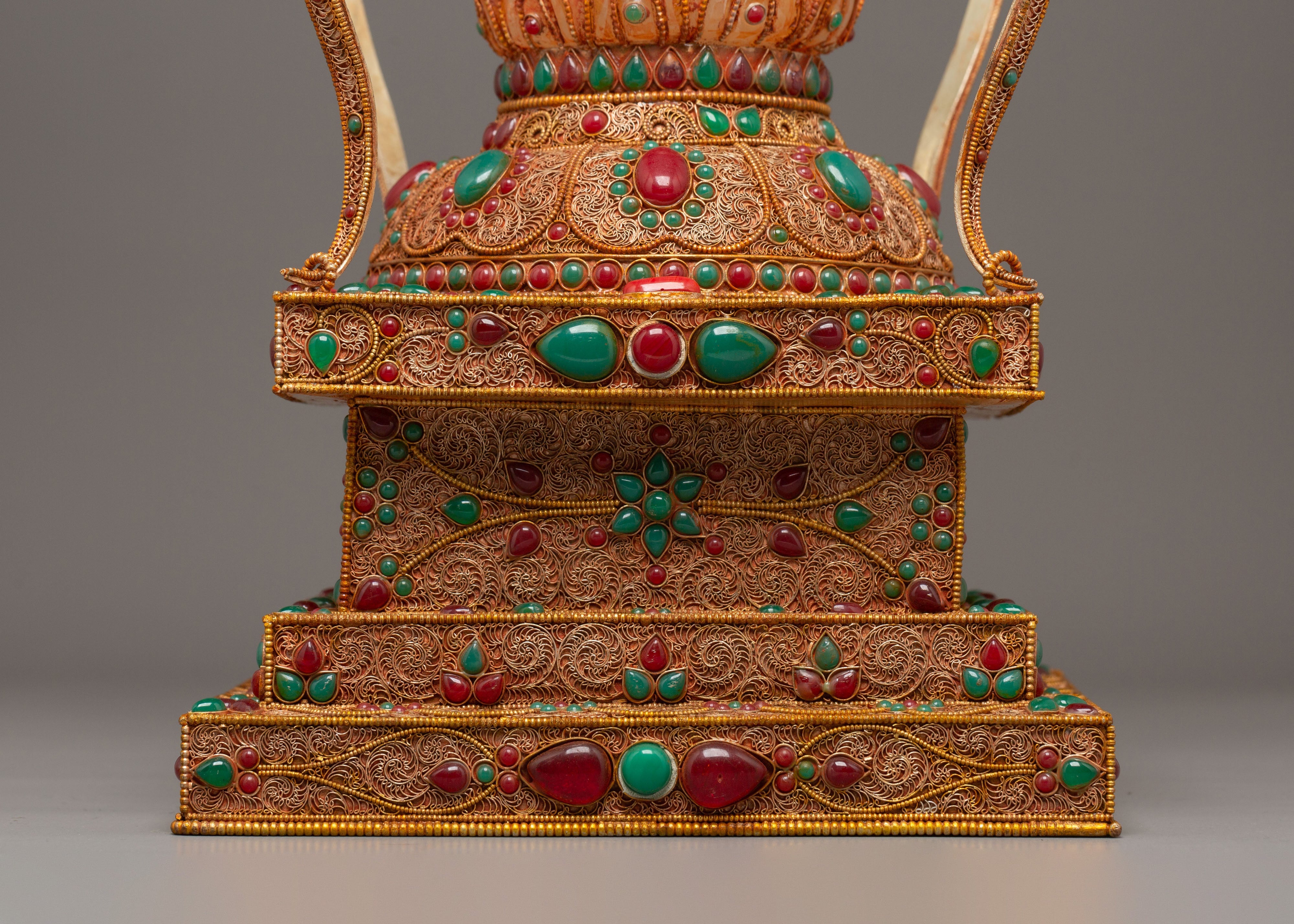 Handcrafted Stupa for Ritual Ceremonies | Symbol of Wisdom