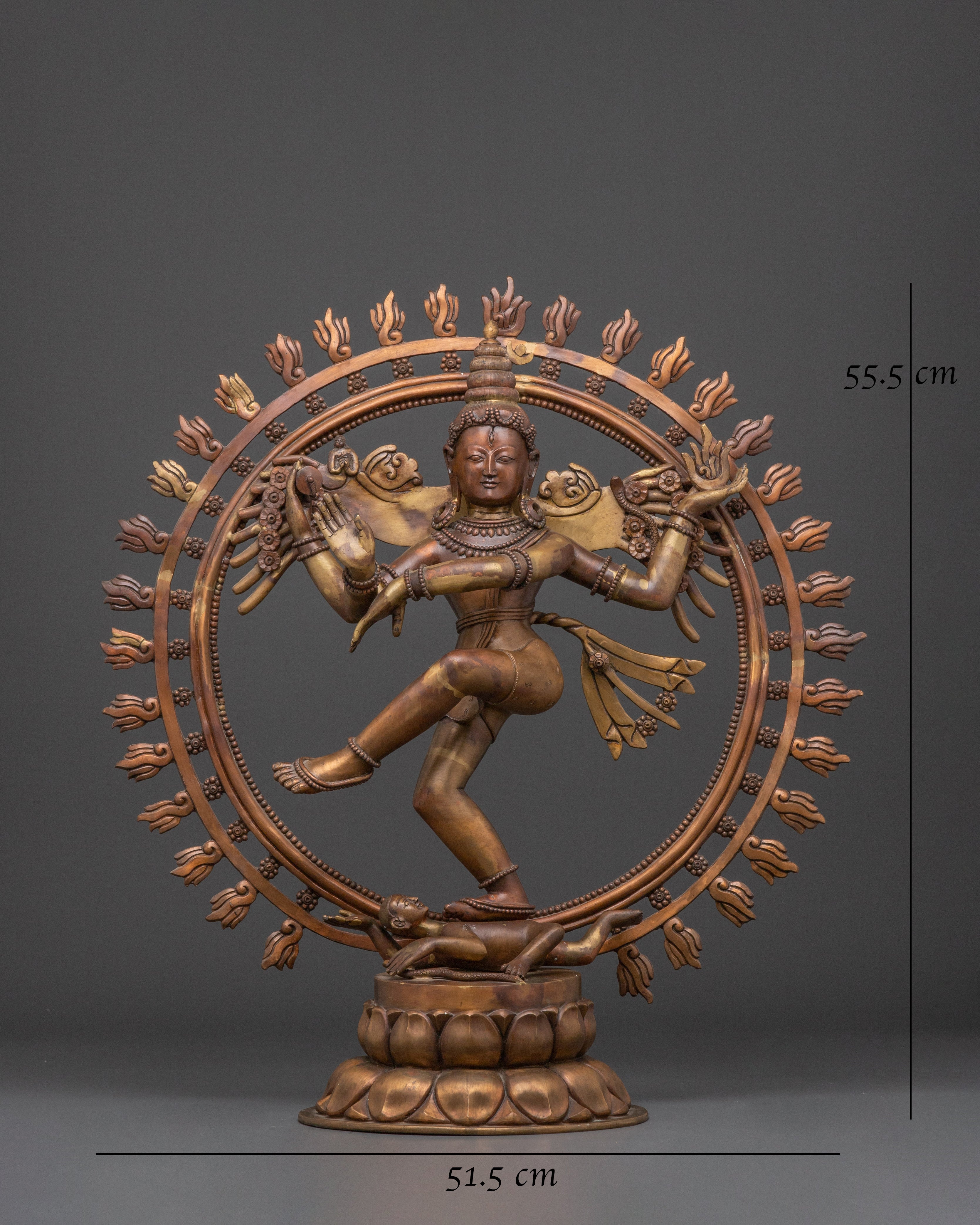 Himalayan Natraj Statue | Divine Shiva Dance Sculpture
