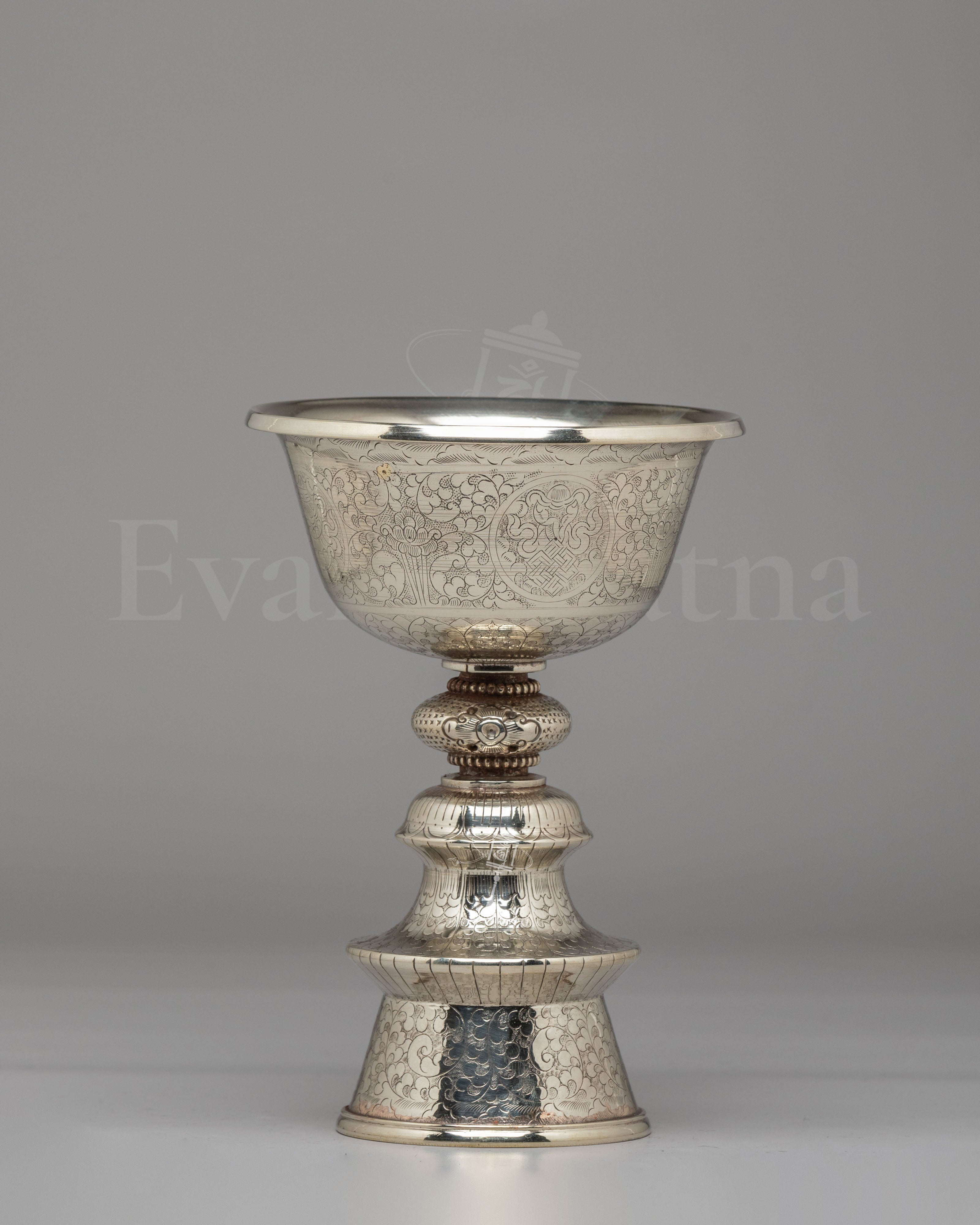 Ceremonial Butter Lamp Set | Offering Lamps for Puja & Meditation
