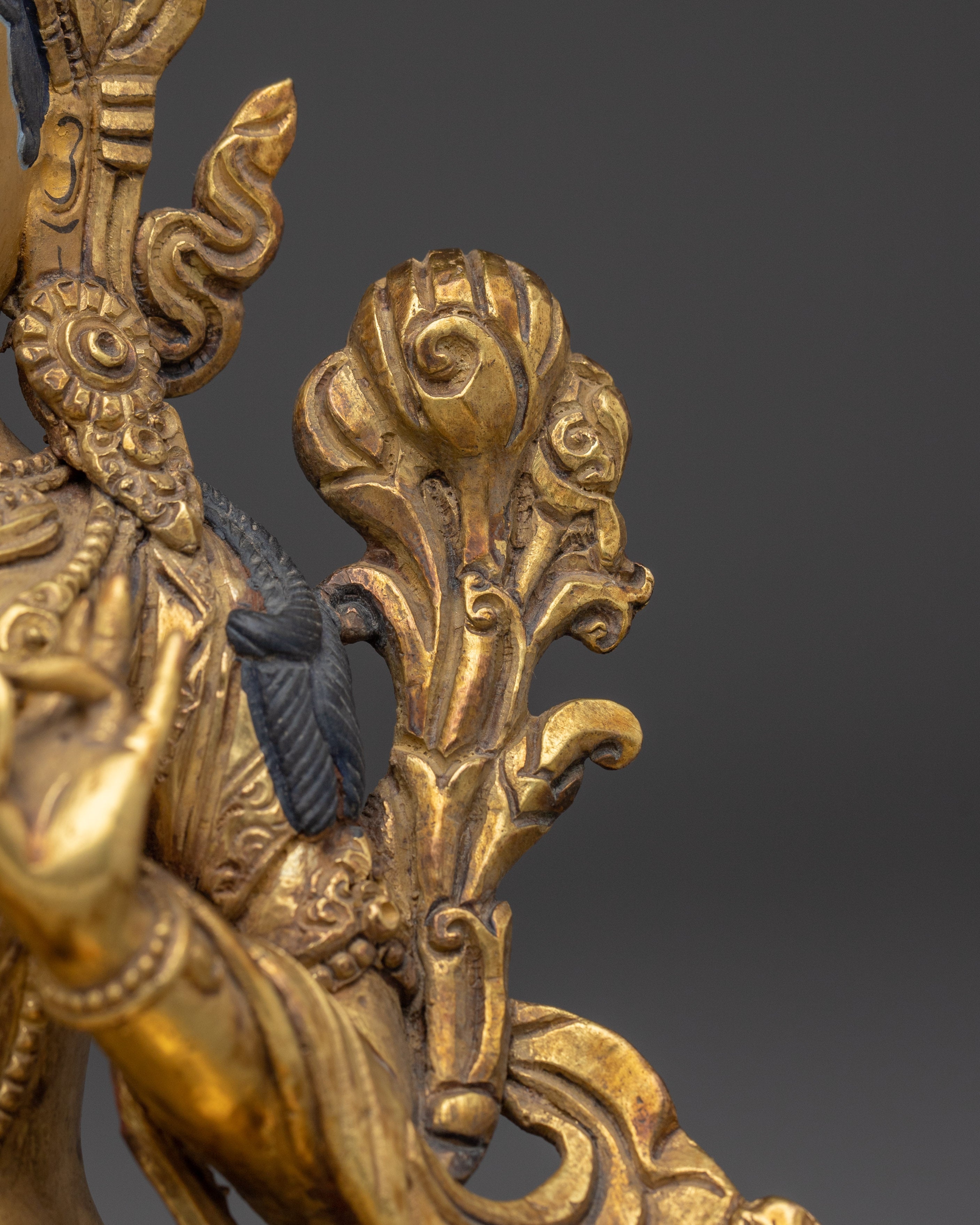 Handcrafted Swift Protector Green Tara Deity | Tibetan Goddess of Compassion